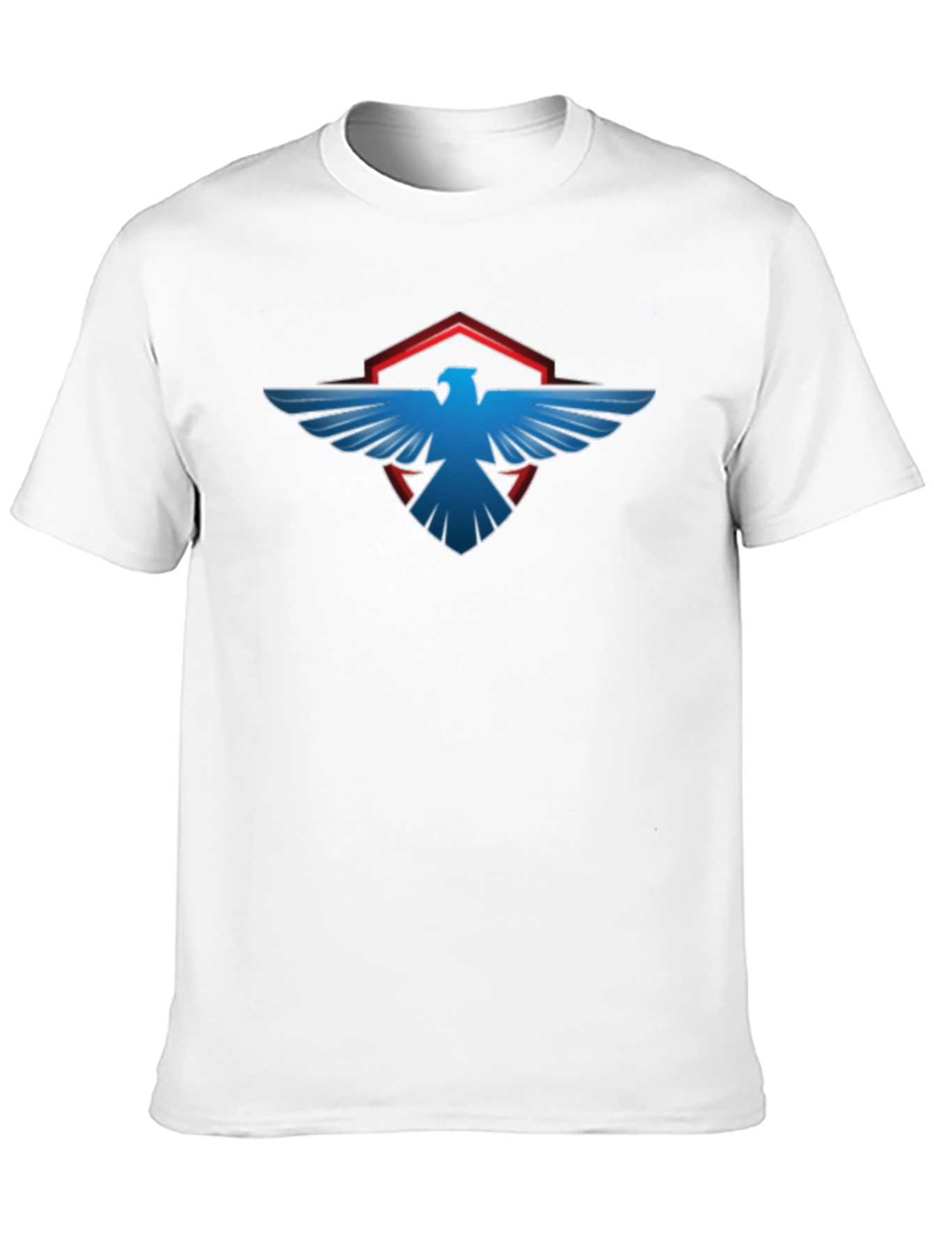 Black Bold Eagle Graphic Tee - Men's Black T-Shirt view 10