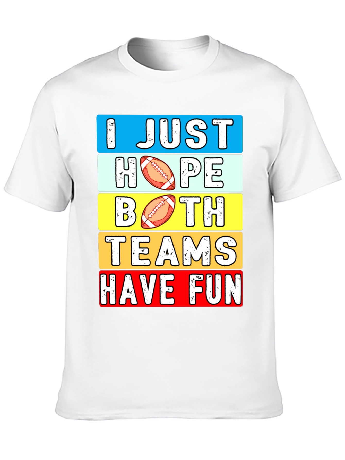 Black I Just Hope Both Teams Have Fun T-Shirt view 10