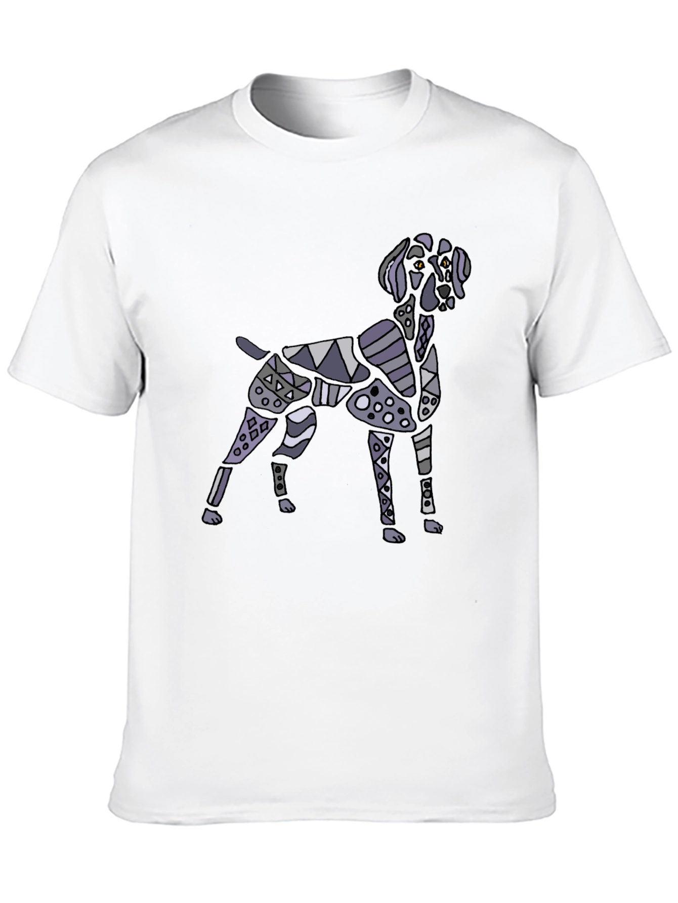 Black Dog Graphic Print Black T-Shirt view 10
