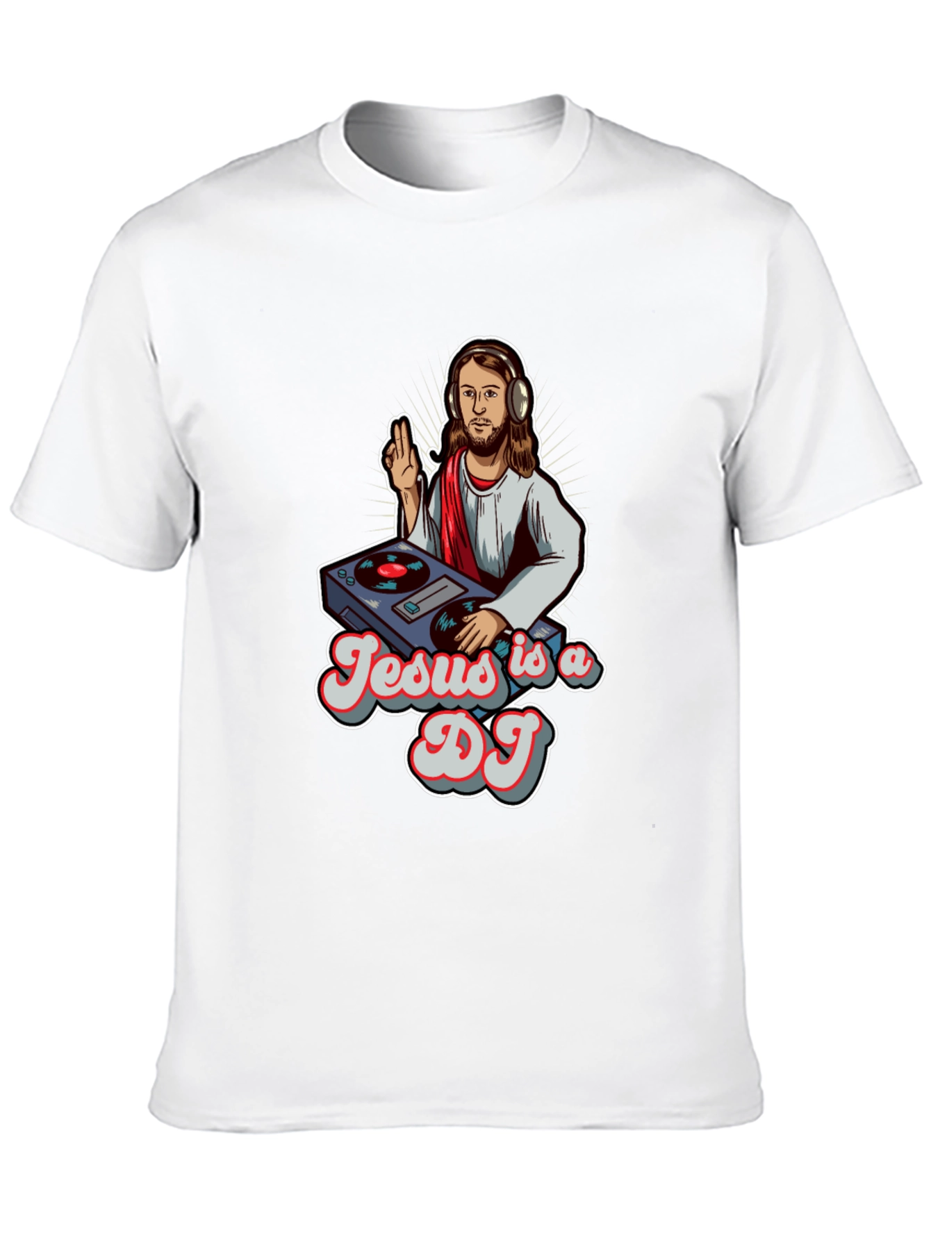 Black Jesus is a DJ Black T-Shirt view 10