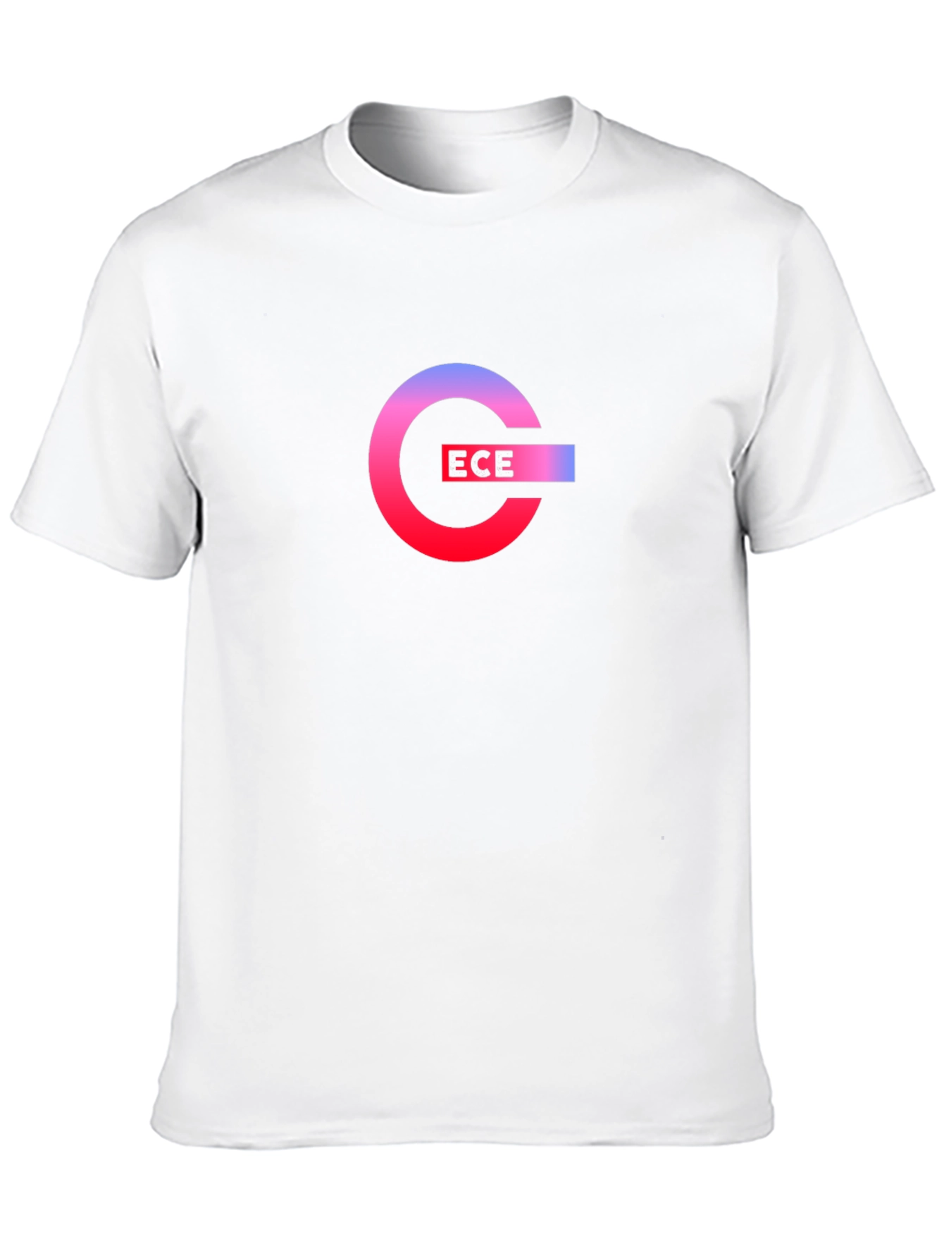 Black ECE Logo Graphic Black Tee view 10