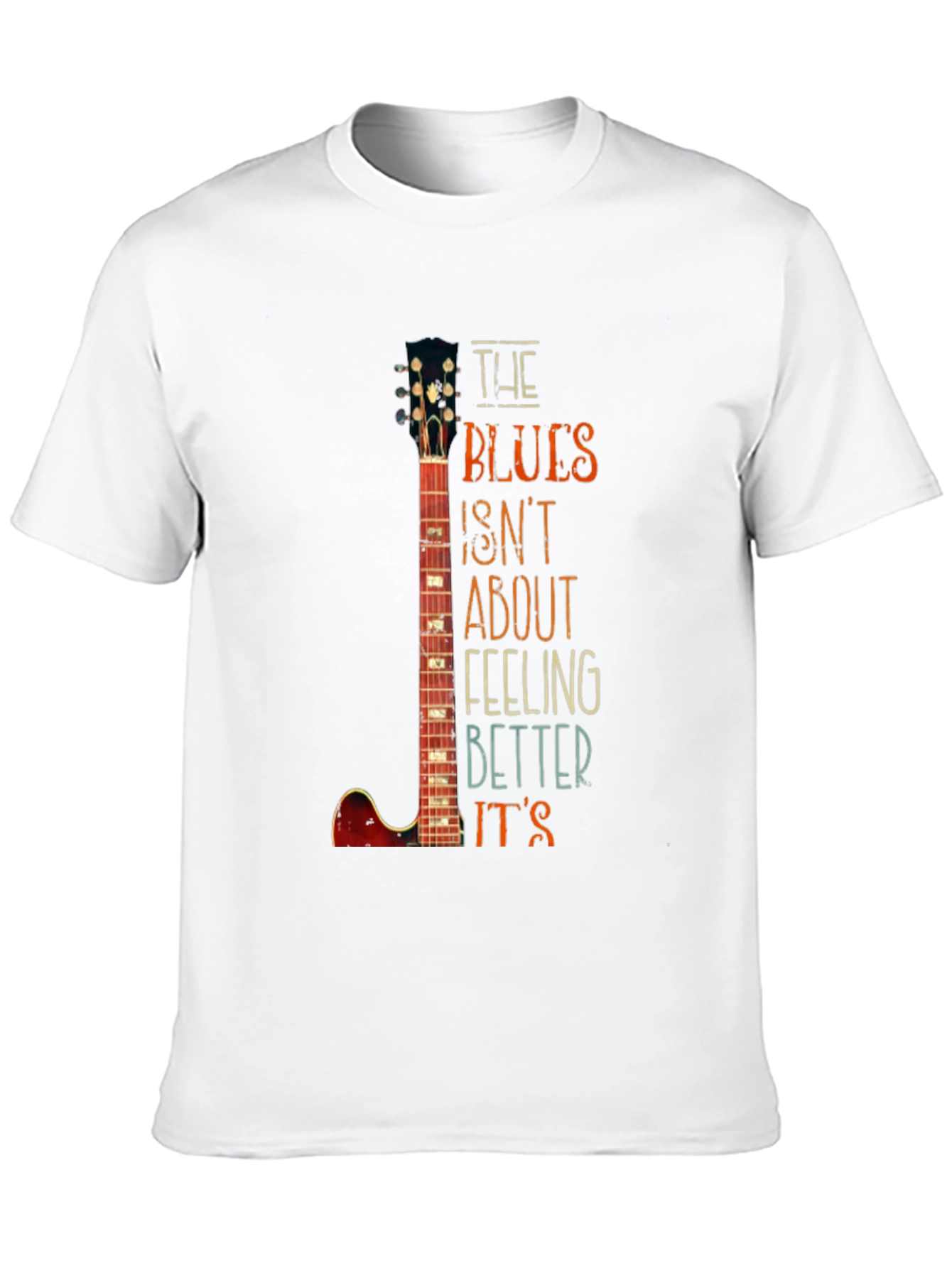 Black The Blues Graphic T-Shirt view 10