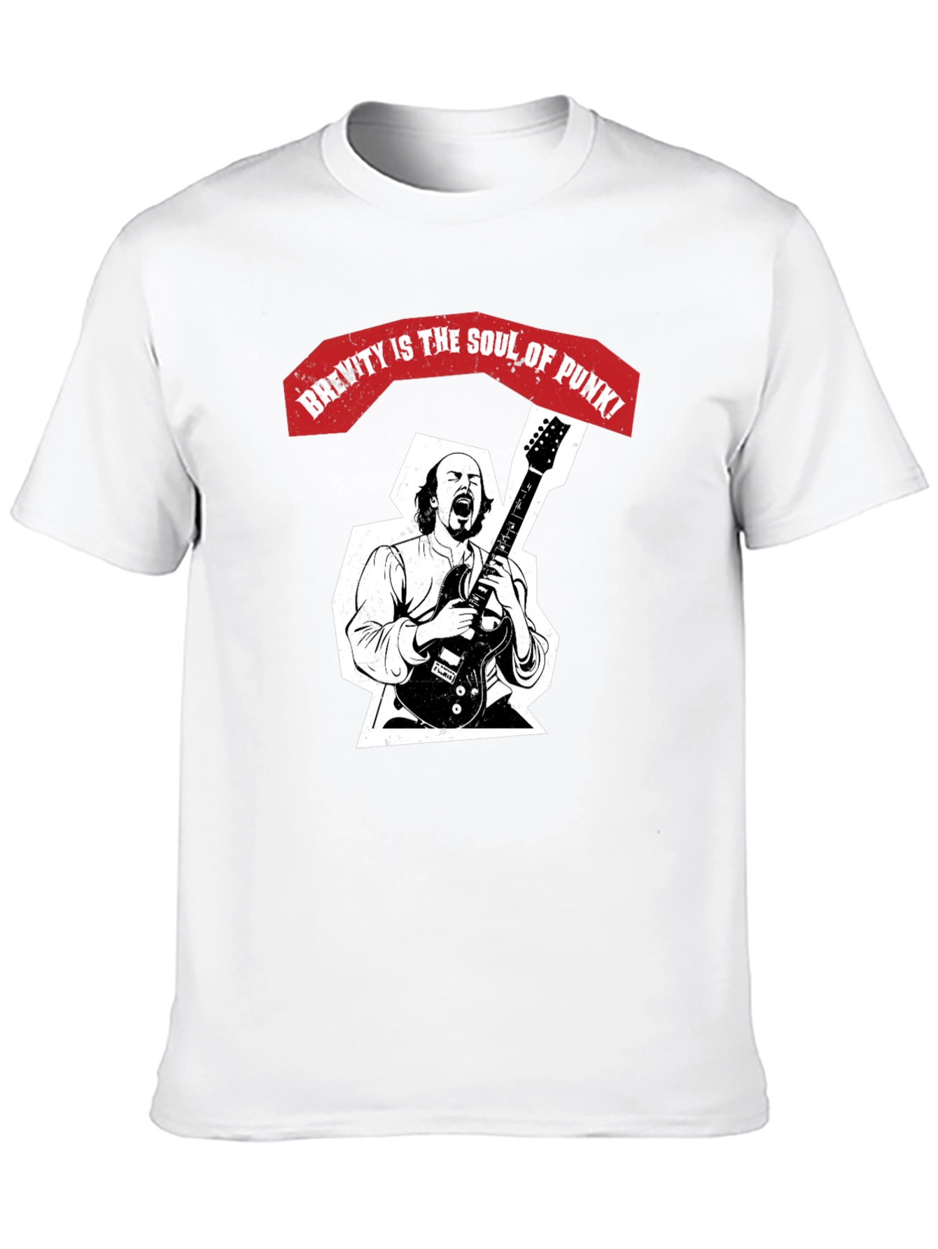 Black Brevity is the Soul of Punk T-Shirt view 10