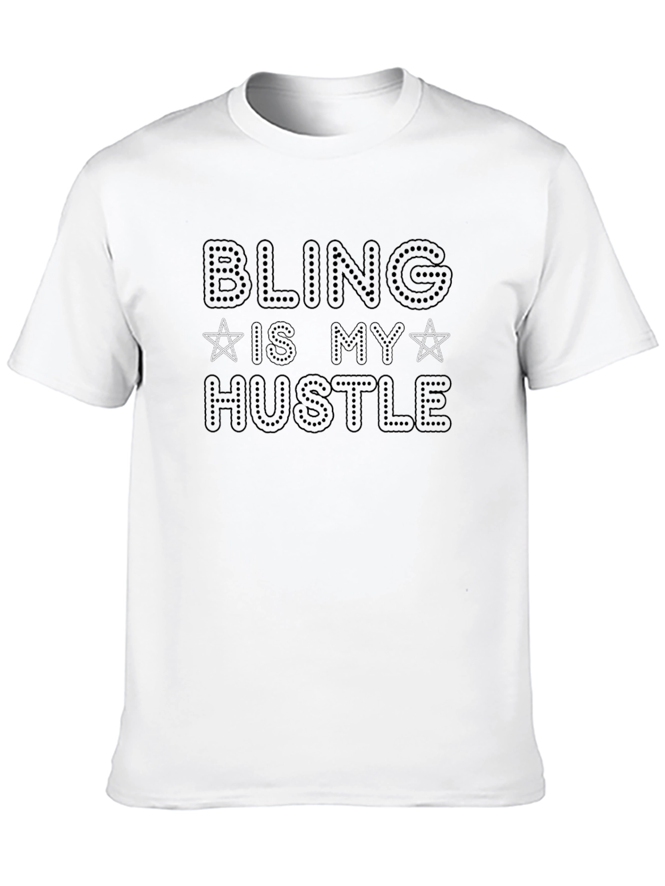 Black Bling Is My Hustle T-Shirt view 10