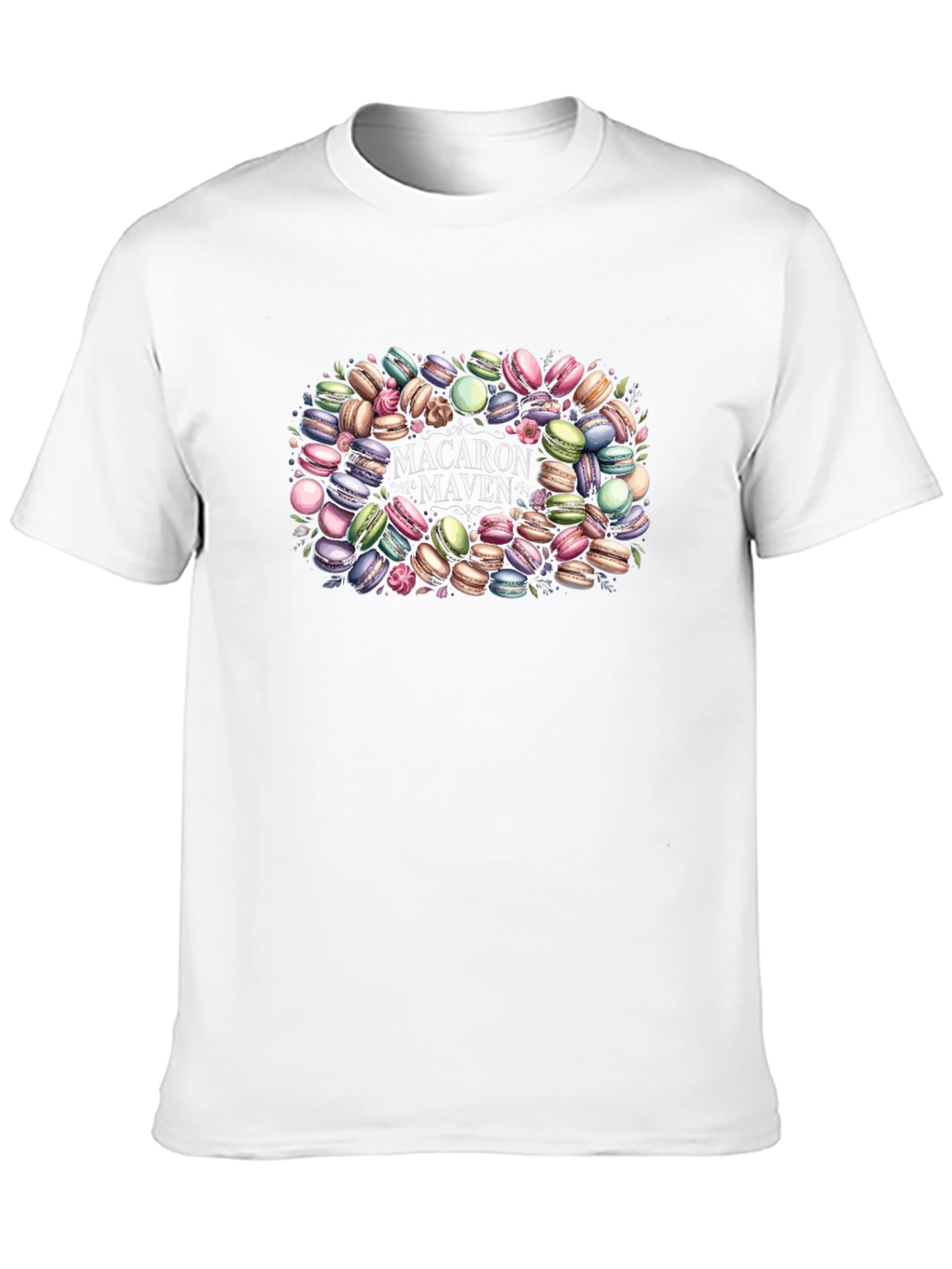 Black Macaron Maven Graphic Tee - Sweet Style view 10