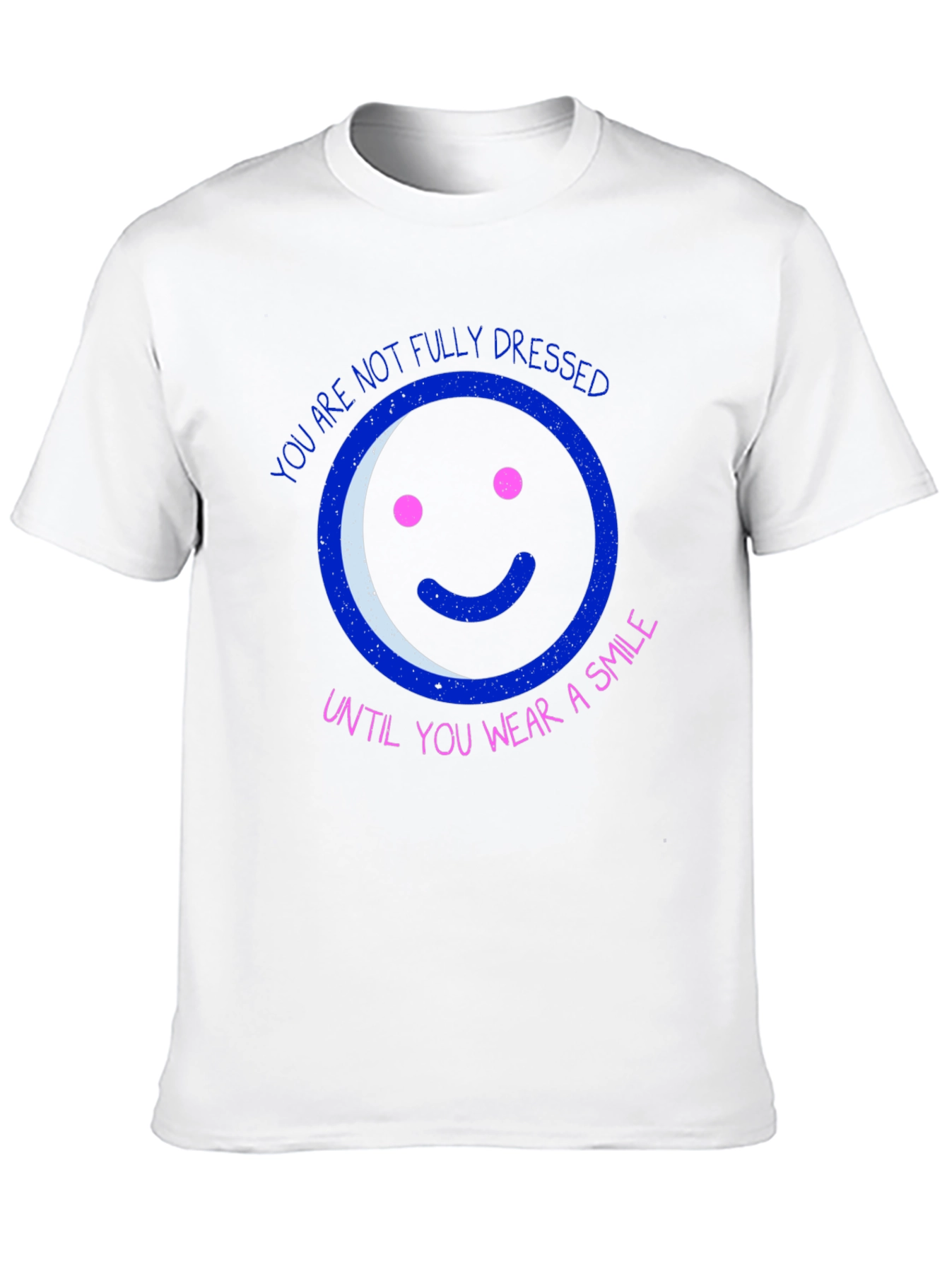 Black Smile T-Shirt - You Are Not Fully Dressed view 10