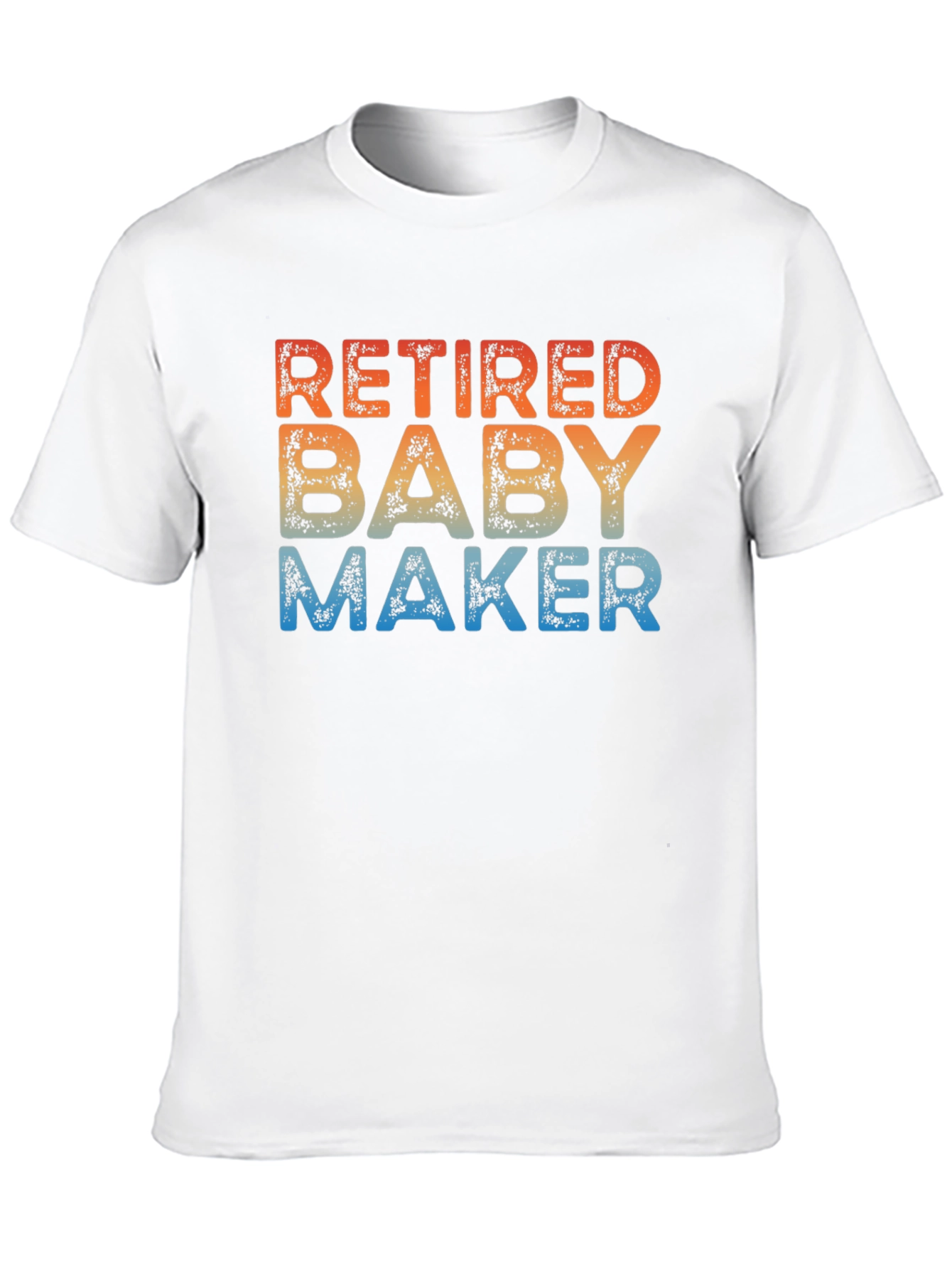 Black Retired Baby Maker T-Shirt - Funny Retirement Gift view 10