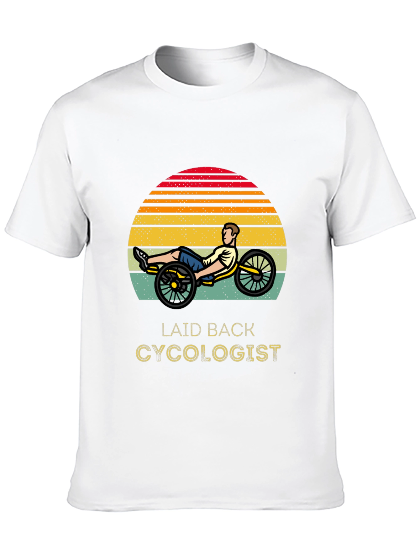 Black Laid Back Cycologist T-Shirt view 10