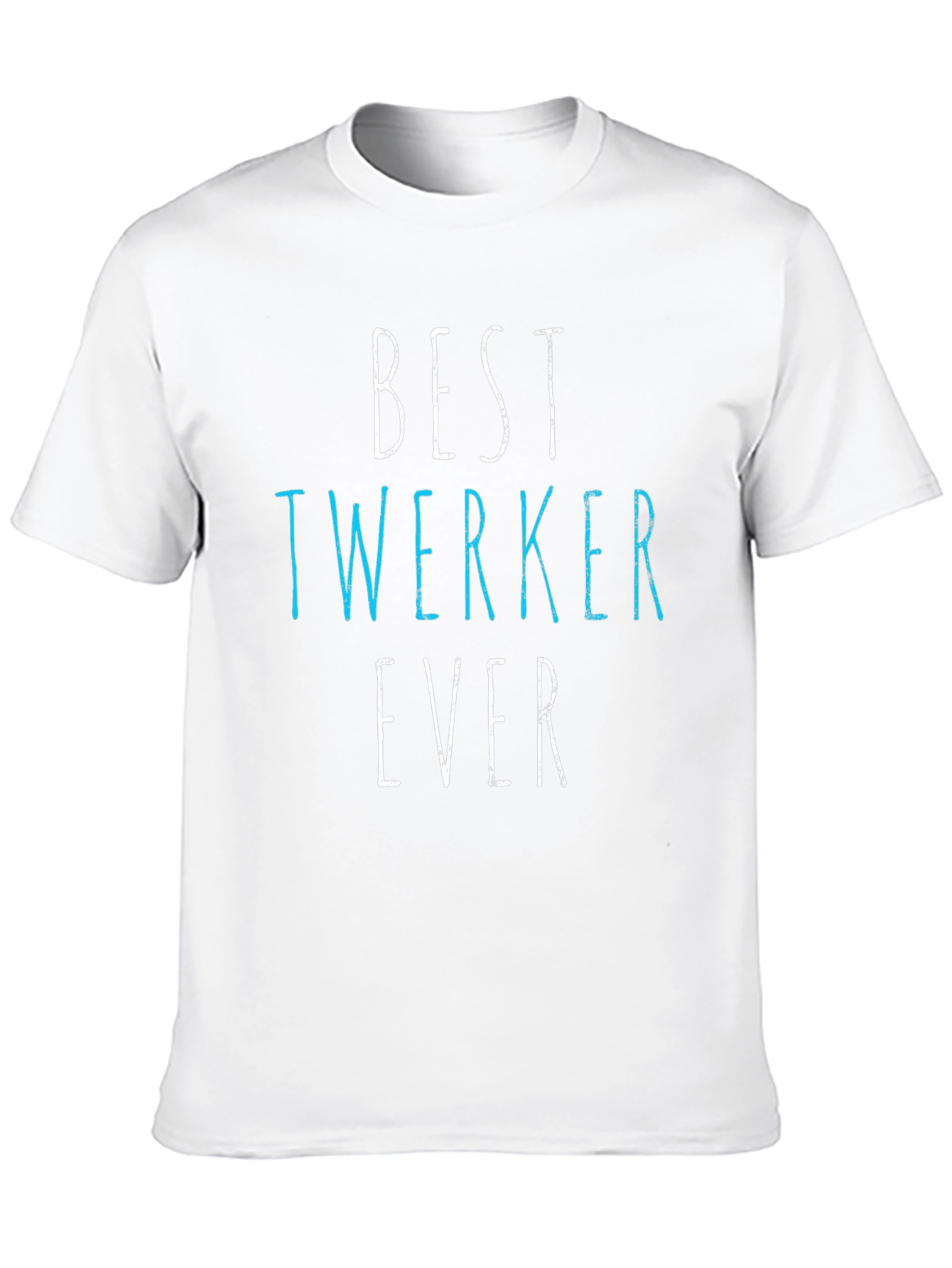 Black Best Twerker Ever Graphic T-Shirt - Funny Dance Tee view 10