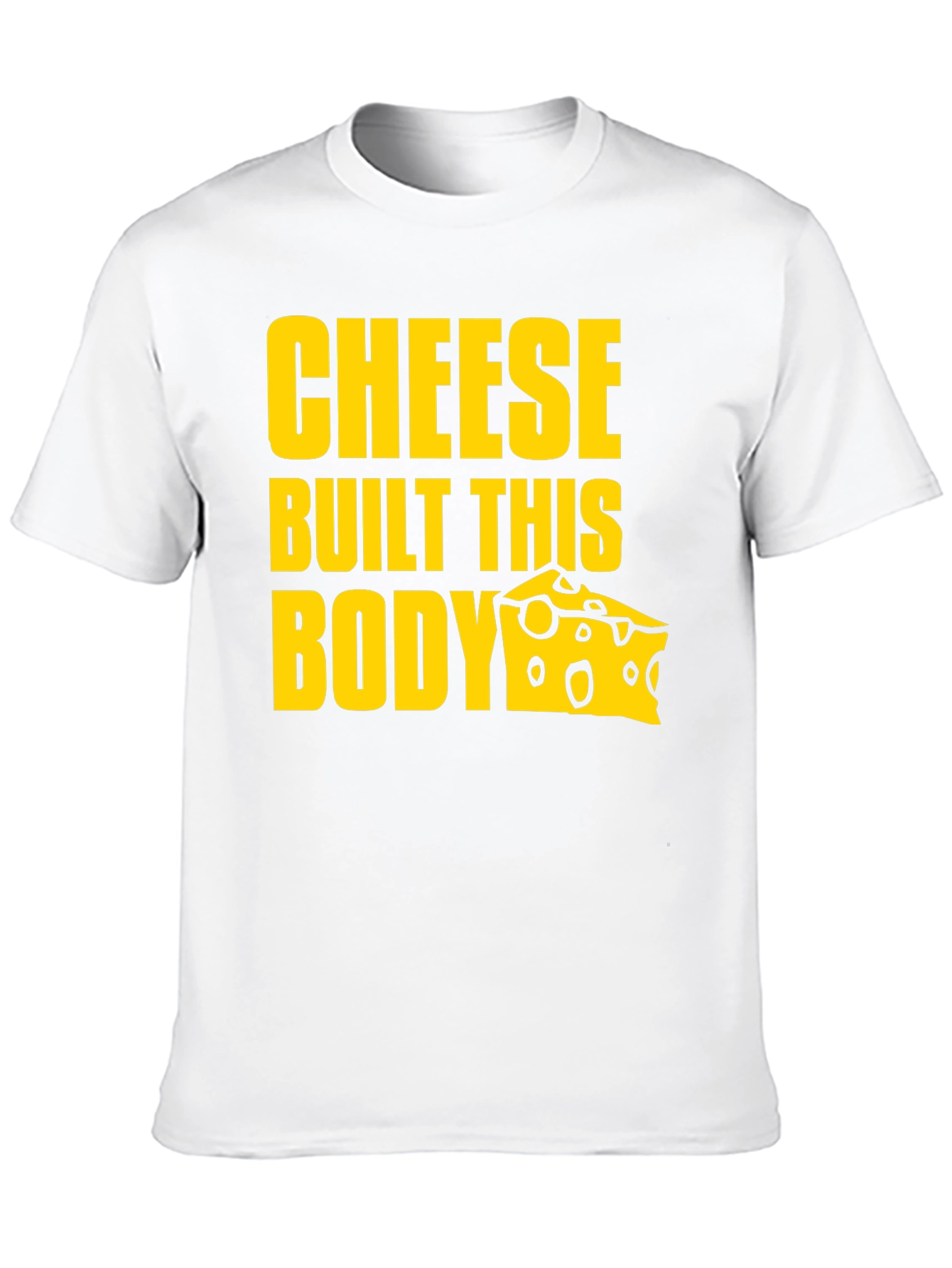 Black Cheese Built This Body Graphic T-Shirt view 10