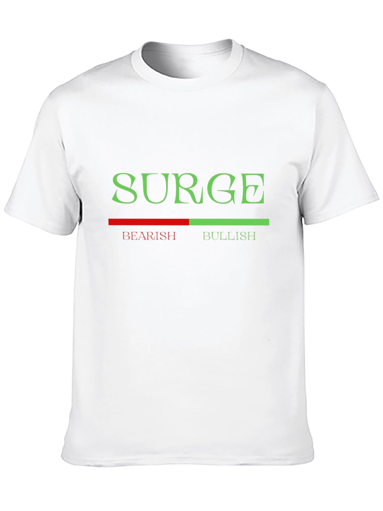 Black Surge Bearish Bullish Graphic Tee - Trader T-Shirt view 10