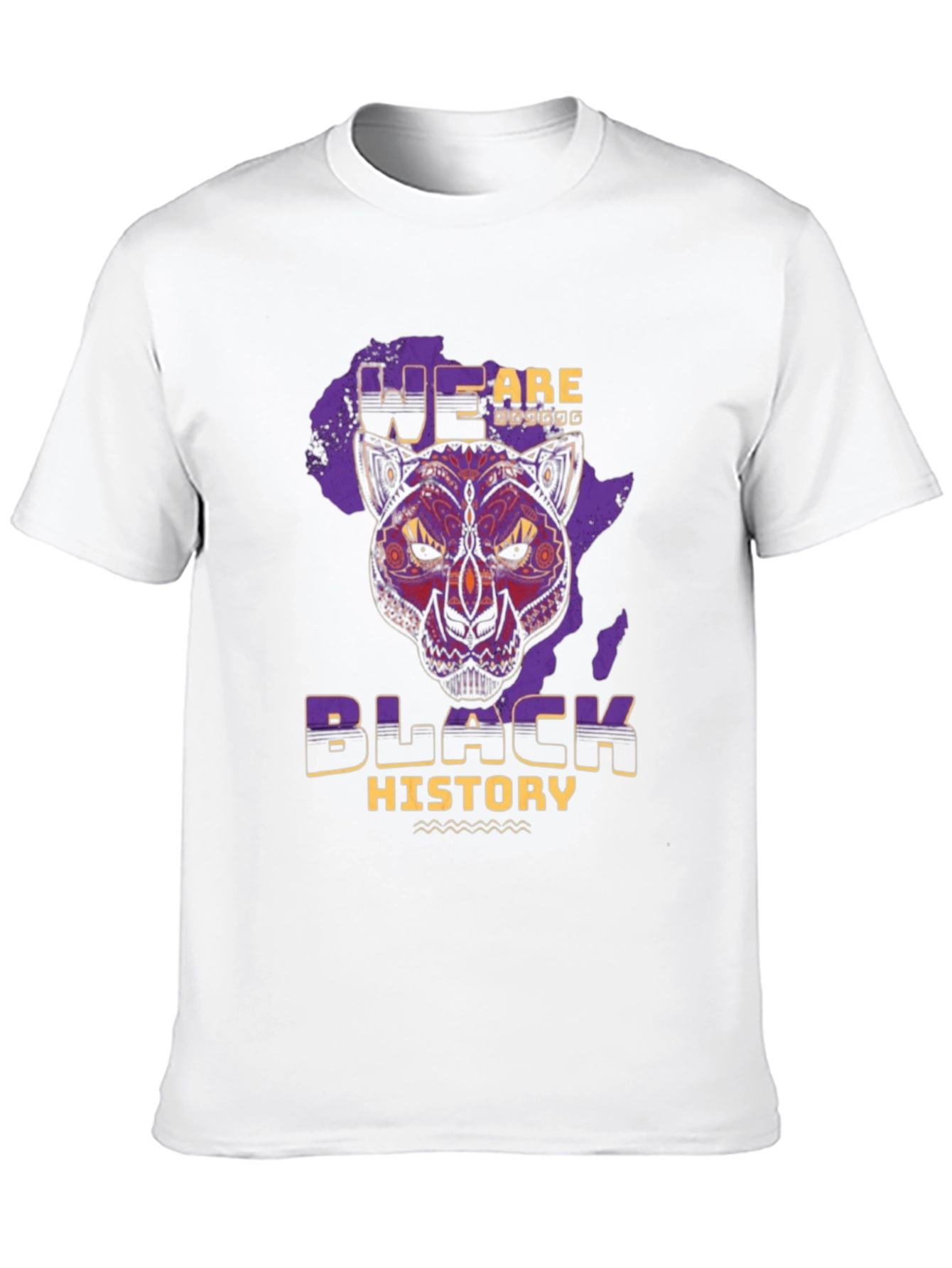 Black Black History Panther T-Shirt view 10
