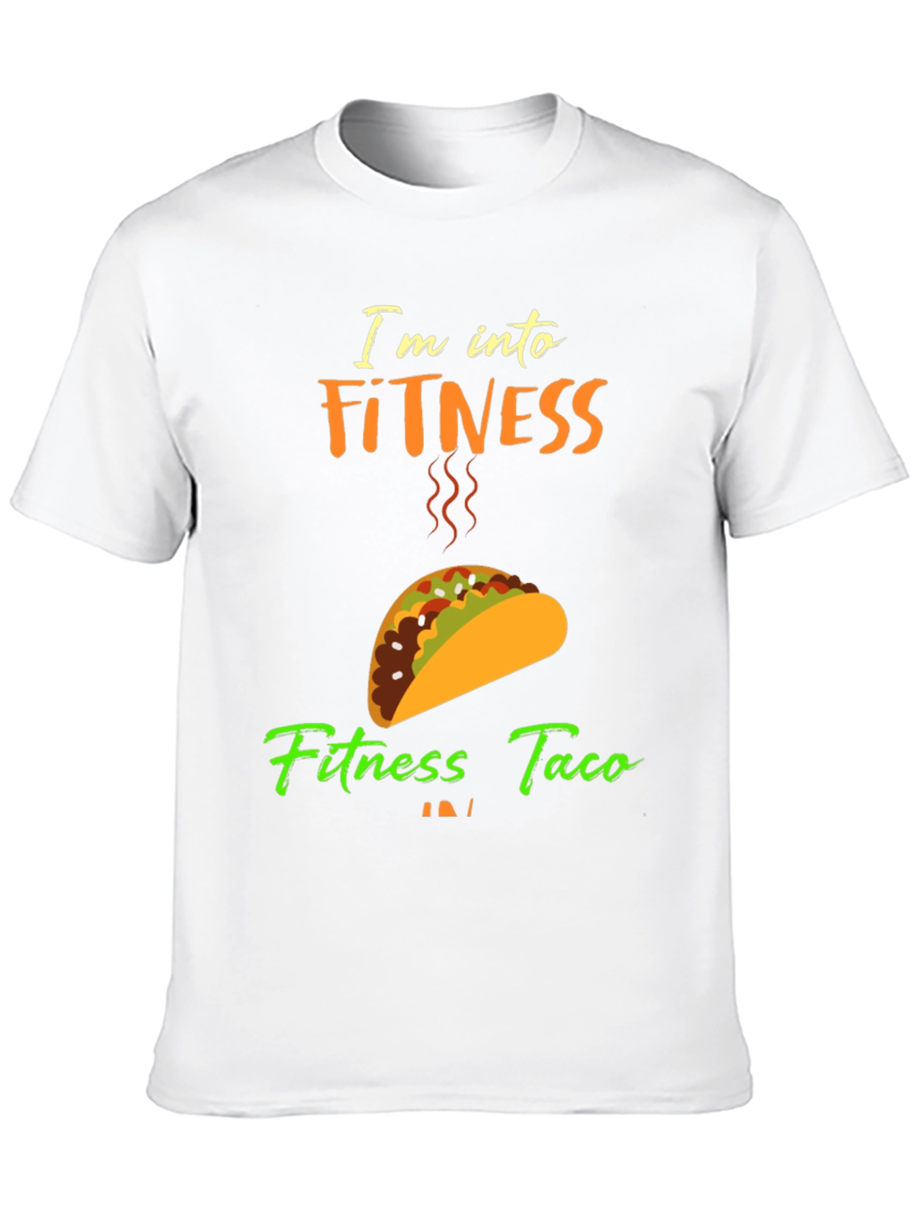 Black Fitness Taco T-Shirt - Gym Humor Tee view 10