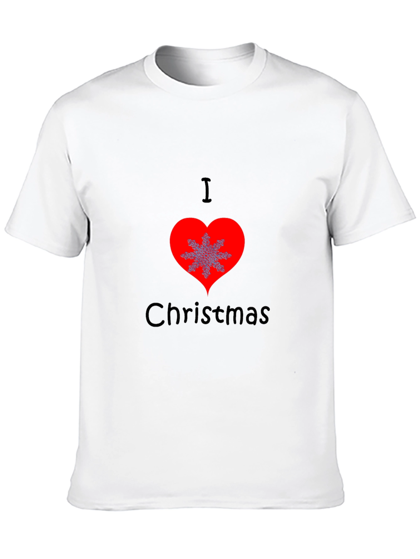 I Love Christmas T-Shirt Holiday Graphic Tee - 10