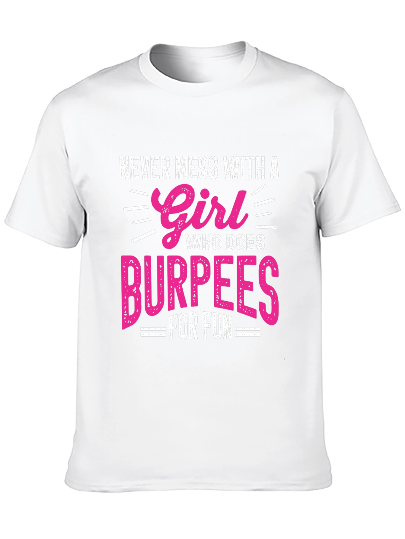 Black Girl Who Does Burpees T-Shirt view 10