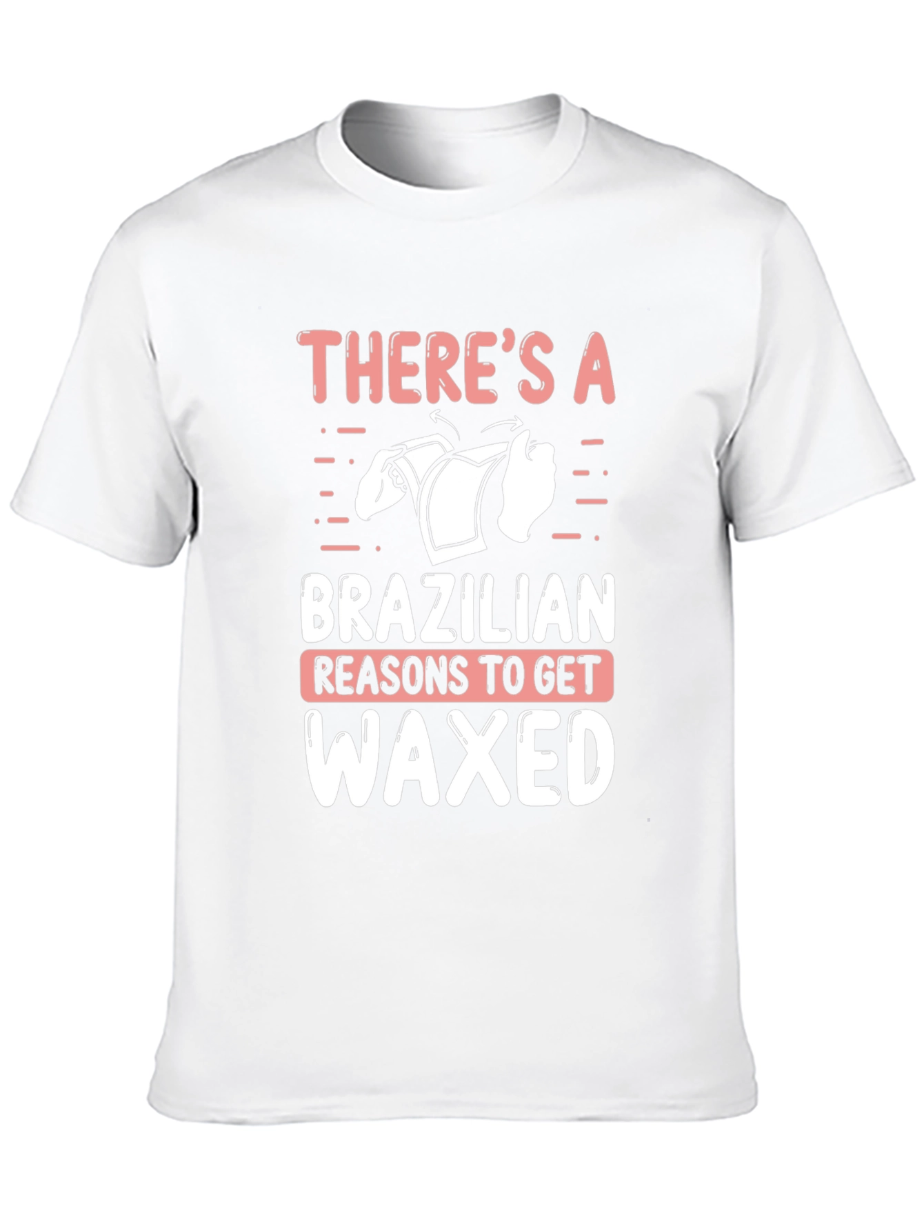 Black Brazilian Waxing Graphic T-Shirt view 10