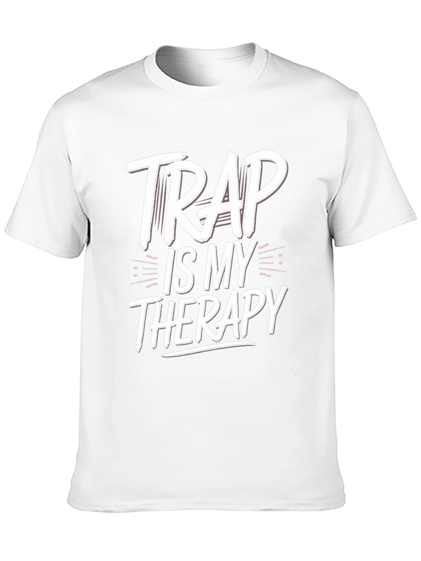 Black Trap Is My Therapy Graphic Tee - Unisex view 10