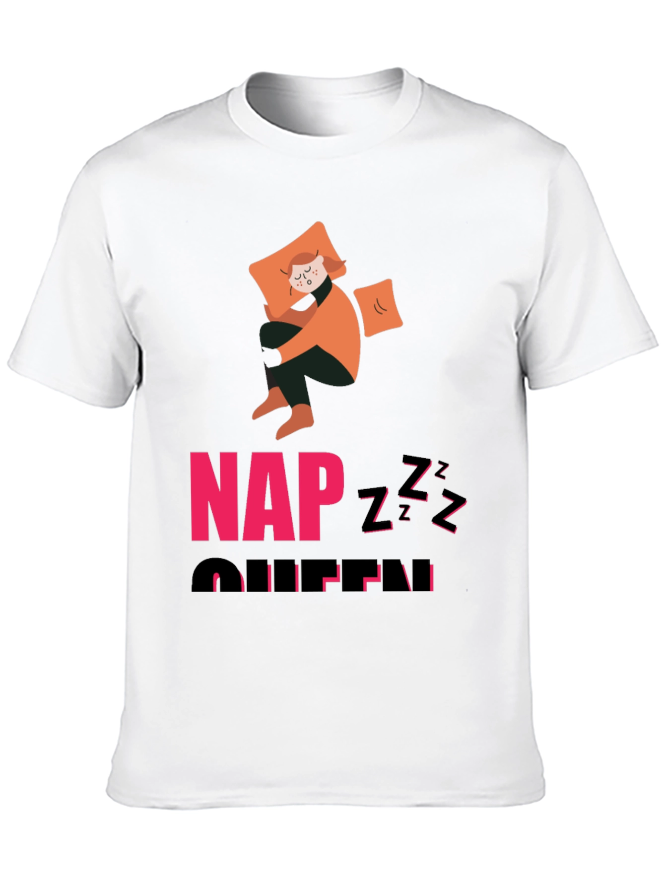 Black Nap Queen Black T-Shirt view 10