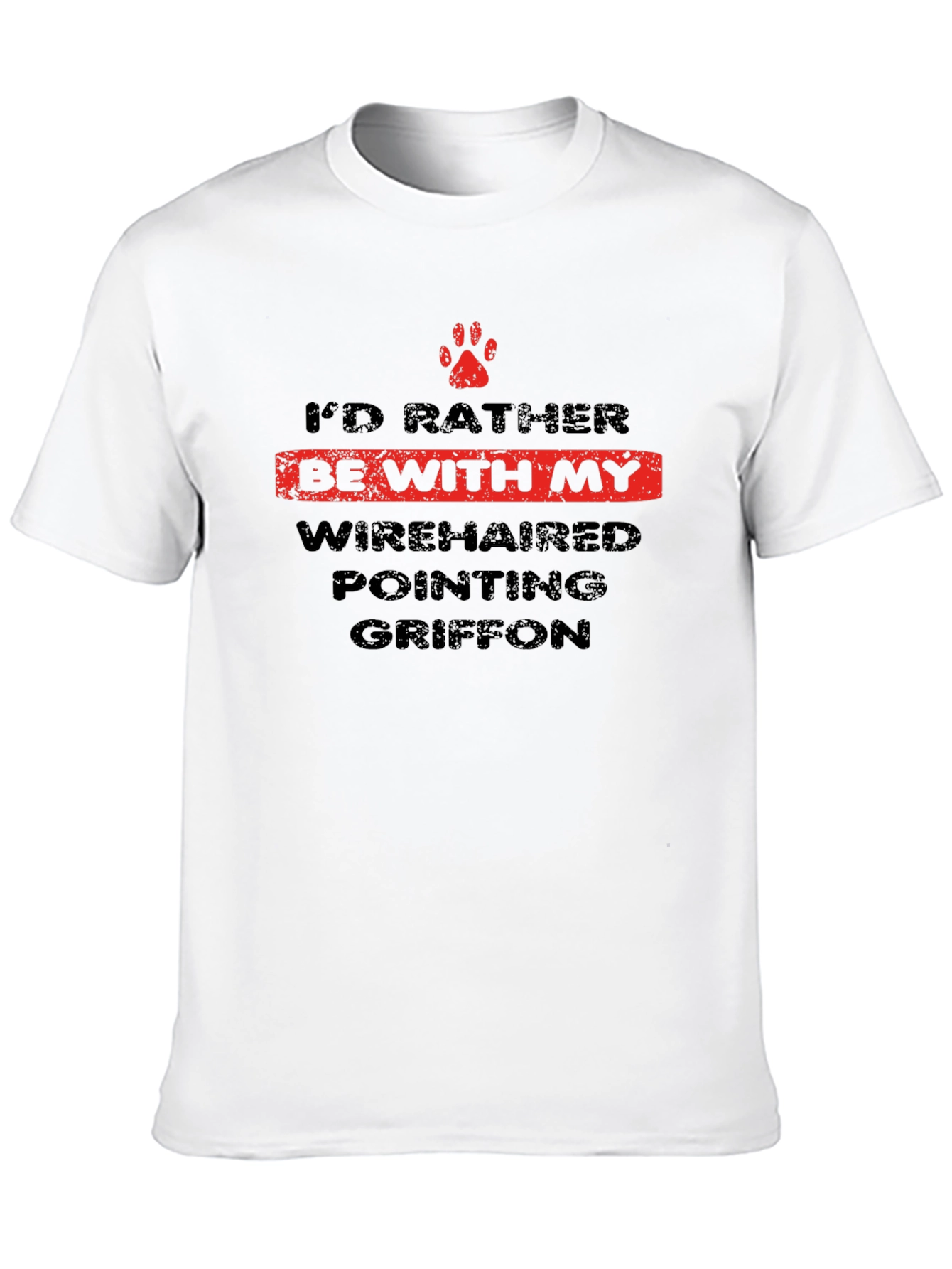 Wirehaired Pointing Griffon T-Shirt - Dog Lover Tee - 10