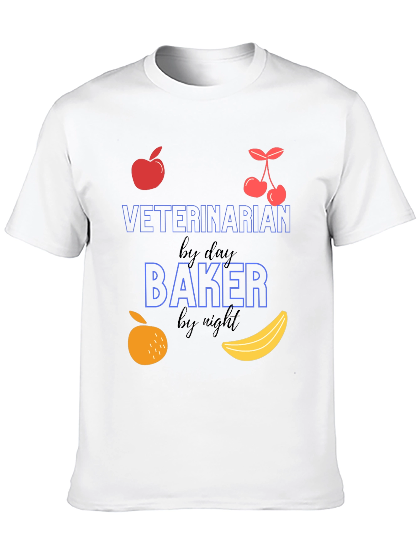 Black Veterinarian Baker T-Shirt view 10