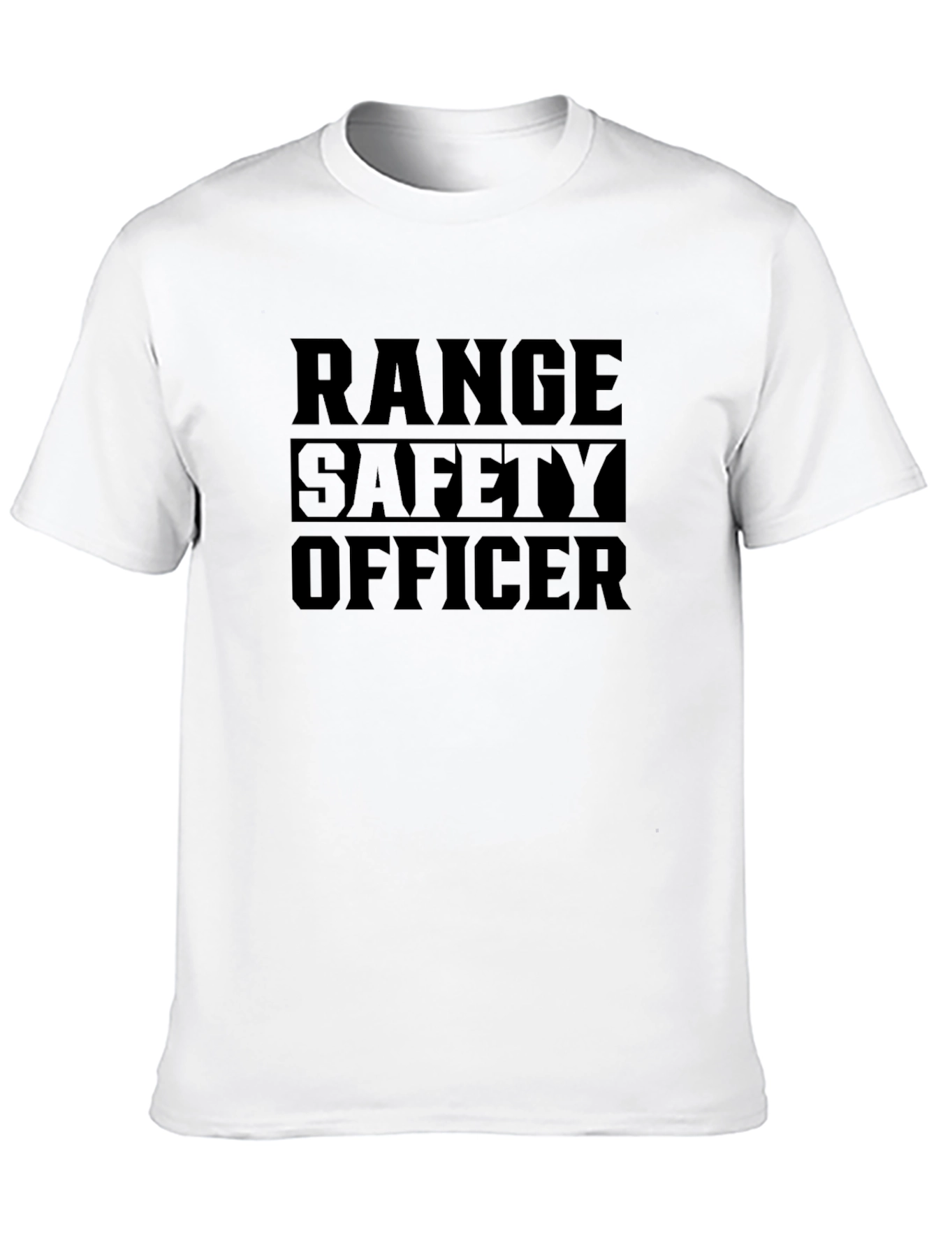 Black Range Safety Officer Black T-Shirt view 10