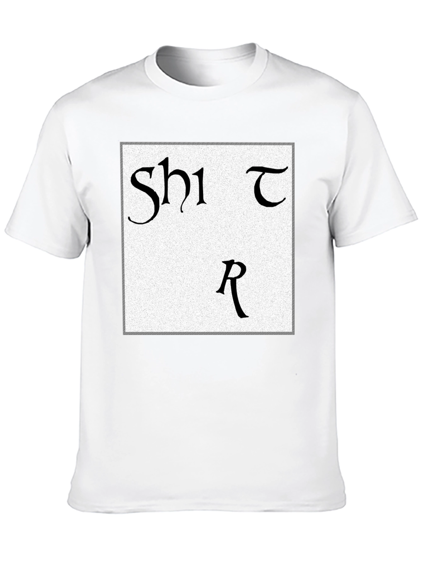 Black Shirt T-Shirt Funny Pun Tee view 10