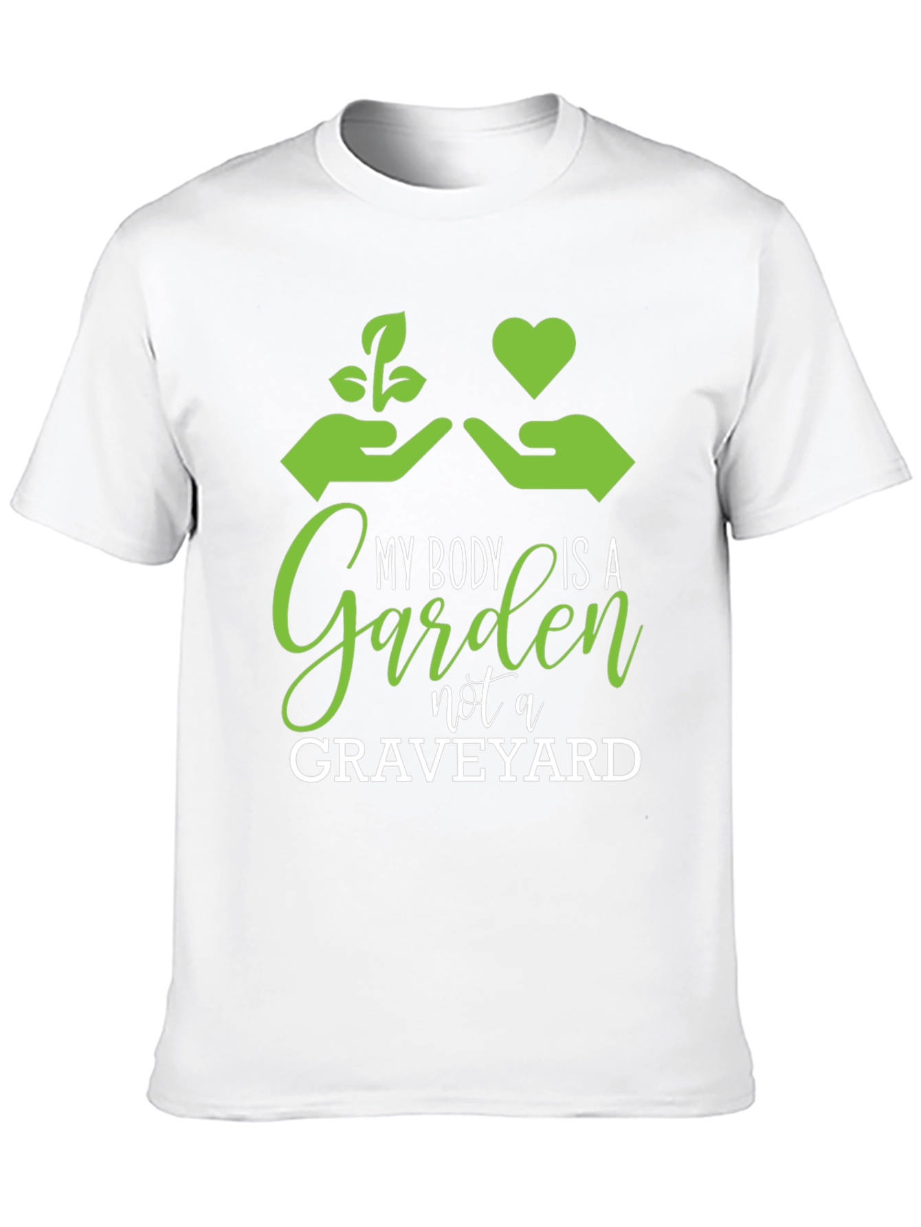 Black My Body is a Garden Graphic T-Shirt view 10