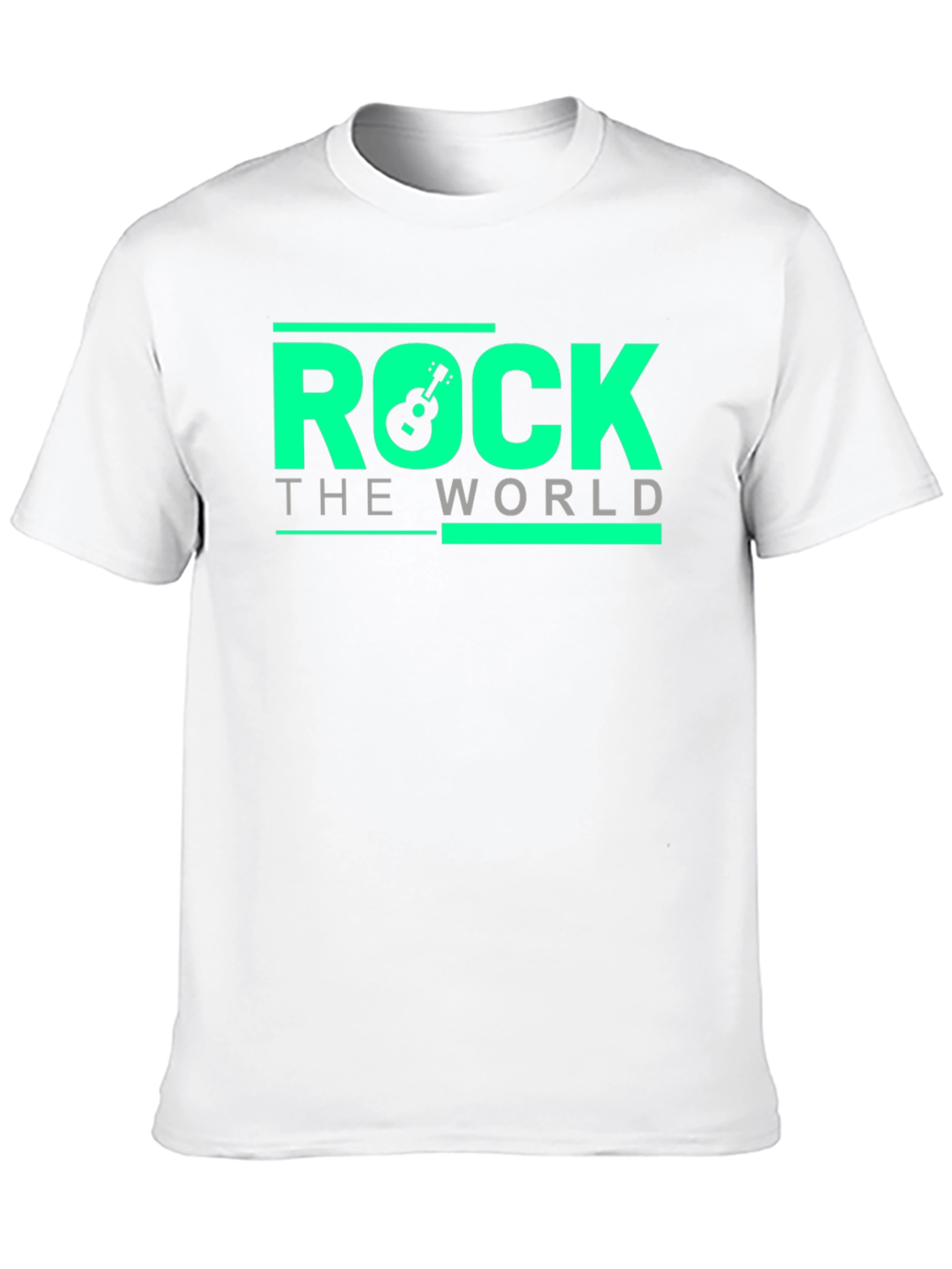 Black Rock the World Graphic T-Shirt view 10