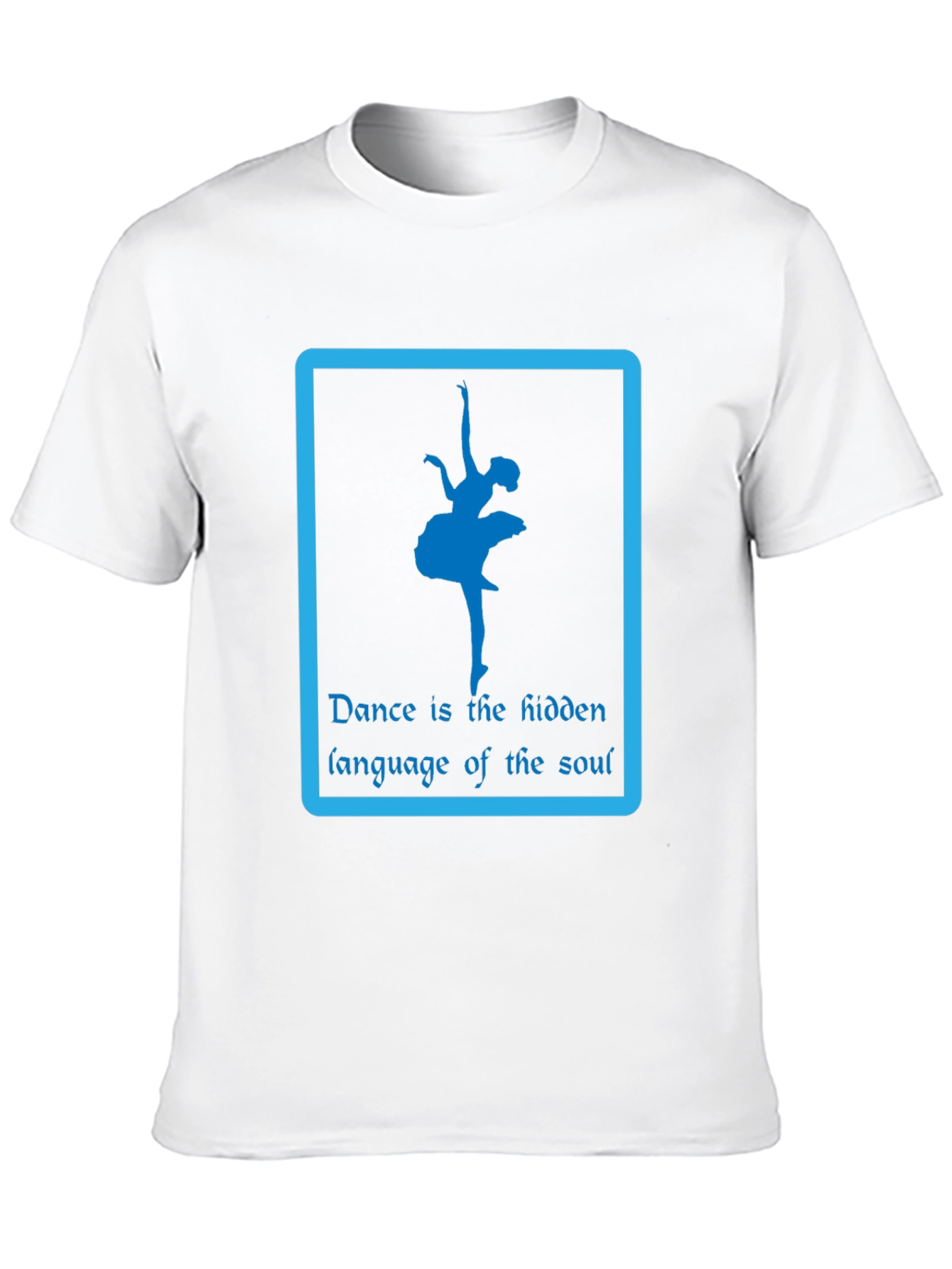 Black Dance is the Hidden Language T-Shirt view 10
