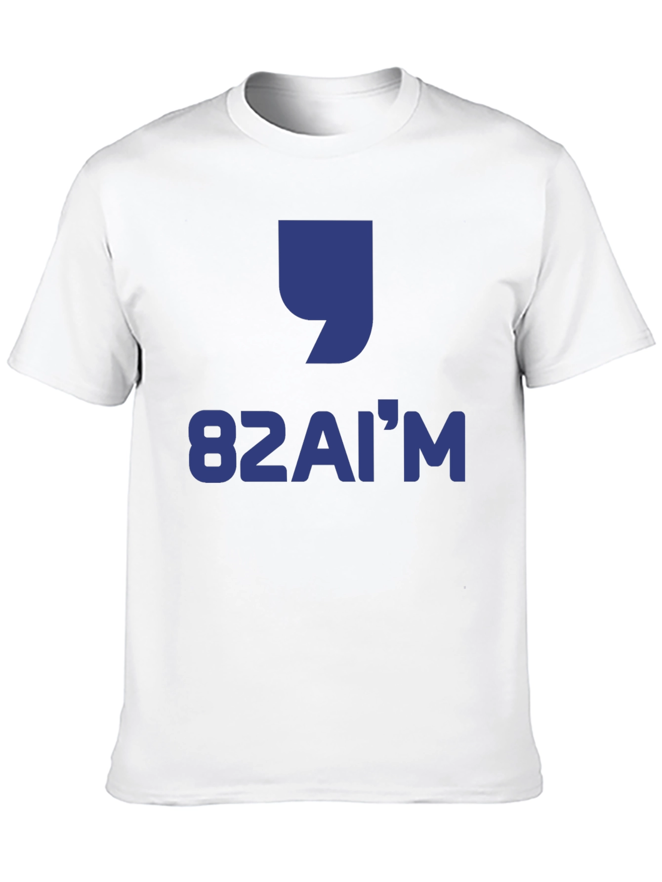 Black 82AI'M Graphic Tee -  Modern Design view 10