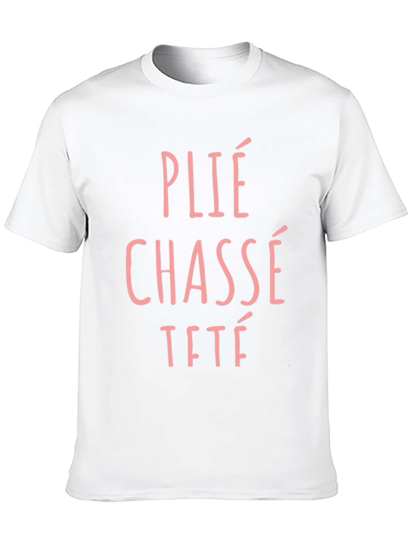 Black Ballet Moves Graphic T-Shirt - Plie, Chasse, Tete view 10