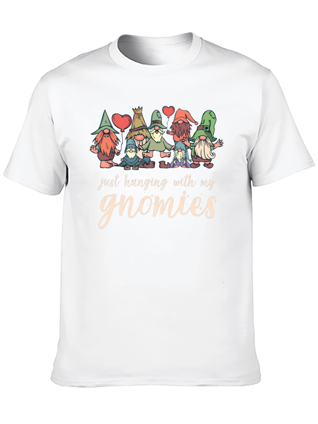 Black Gnomies Graphic T-Shirt - Fun Novelty Tee view 10