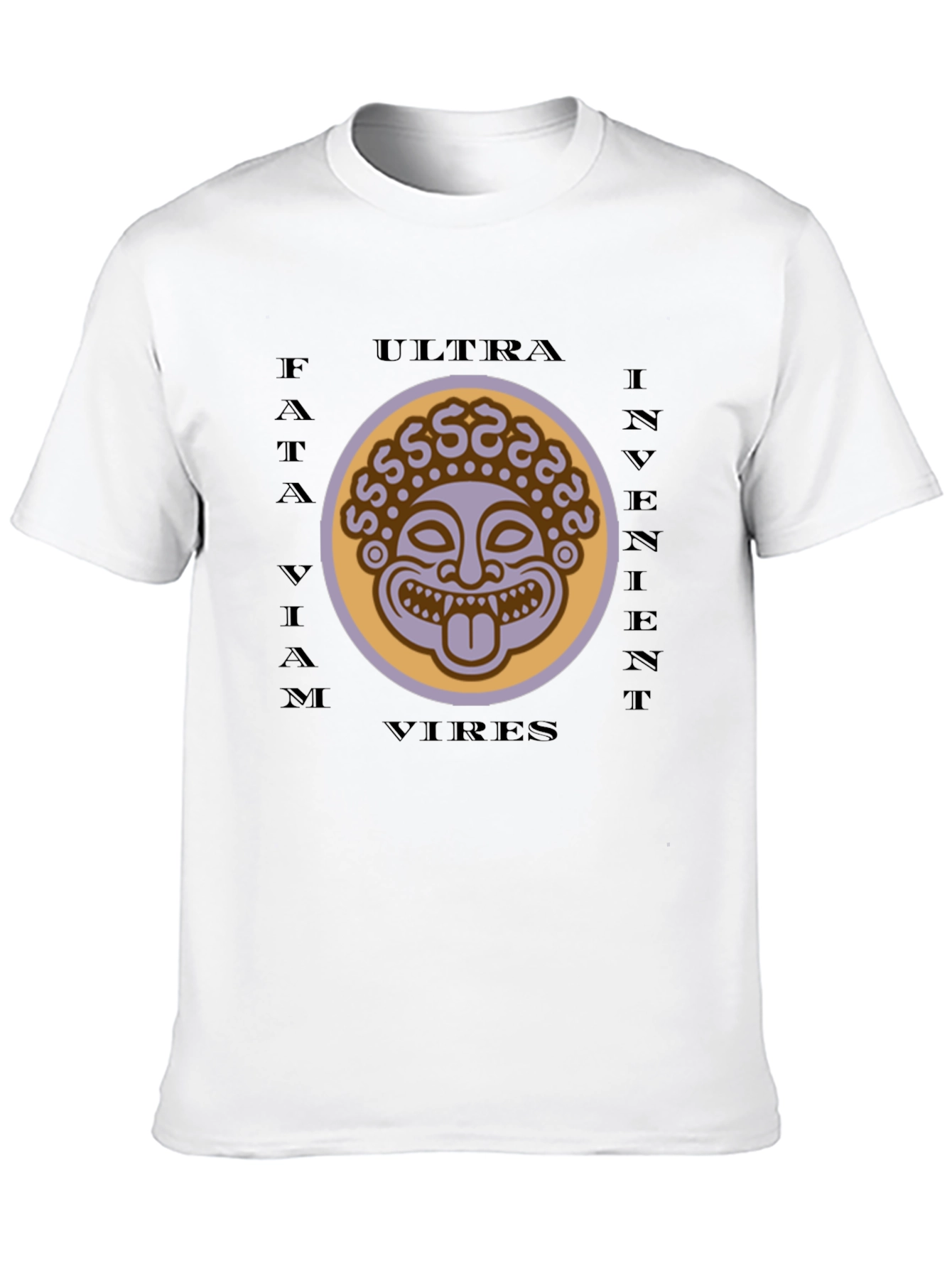 Black Unique Graphic Tee - Ultra Invient Vires view 10