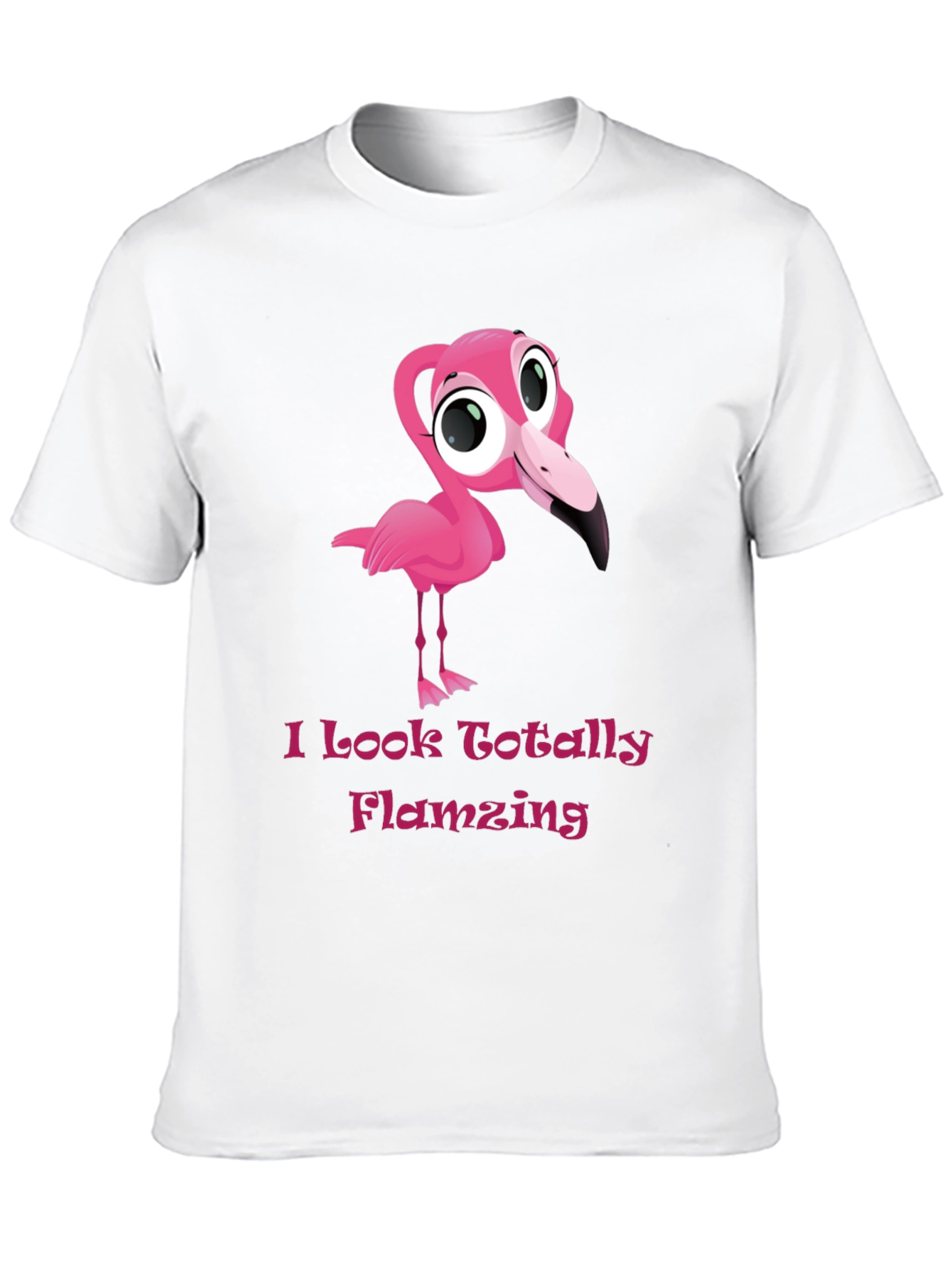 Black Flamingo Graphic Tee - Totally Flamazing T-Shirt view 10