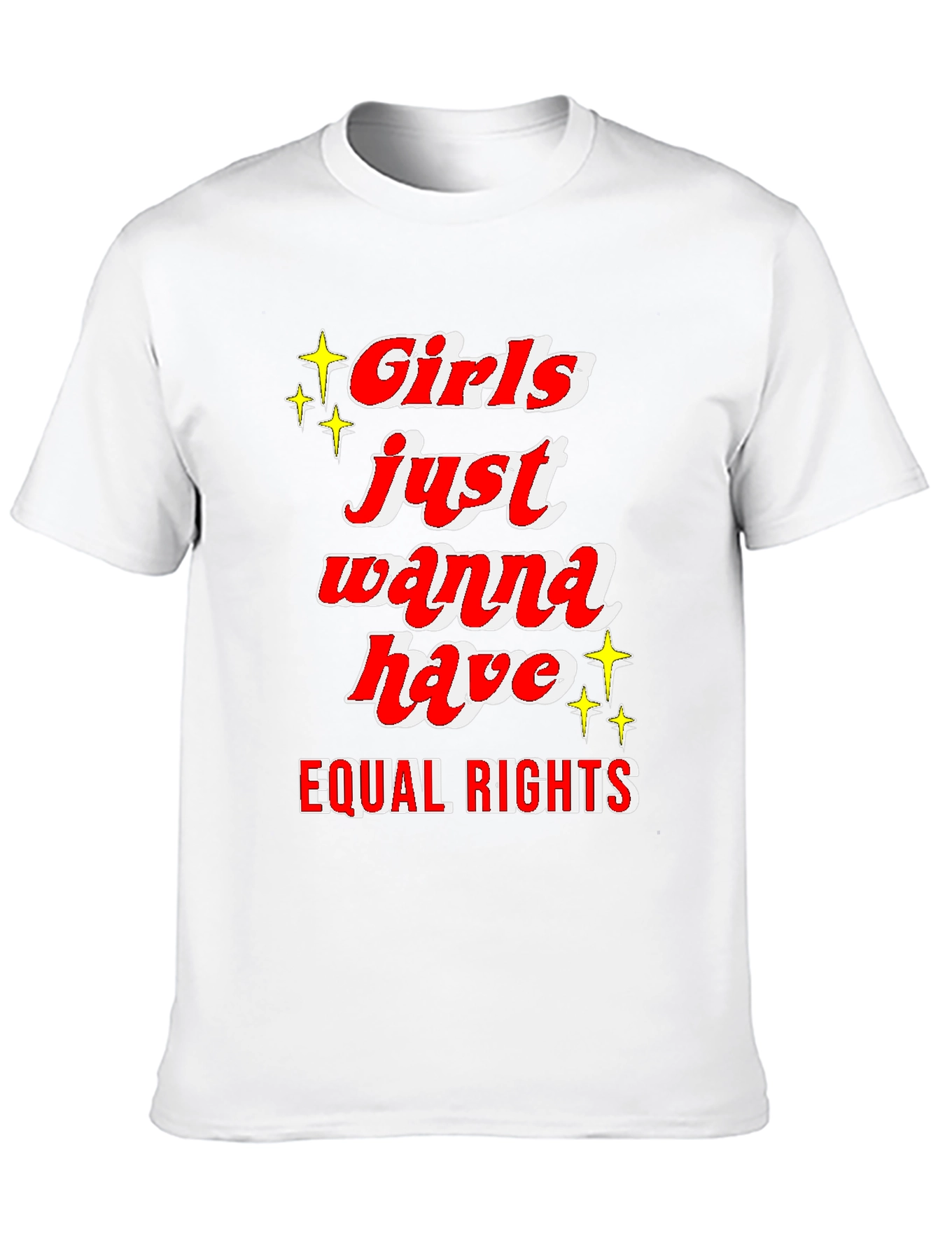 Black Girls Just Wanna Have Equal Rights T-Shirt view 10