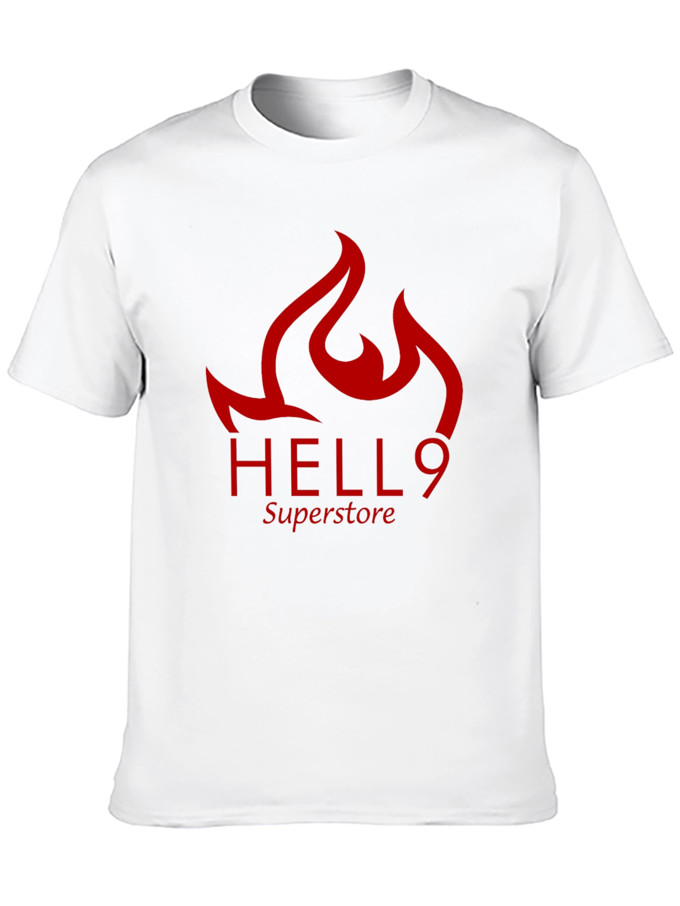 Black Hello9 Superstore Graphic T-Shirt - Bold Design view 10