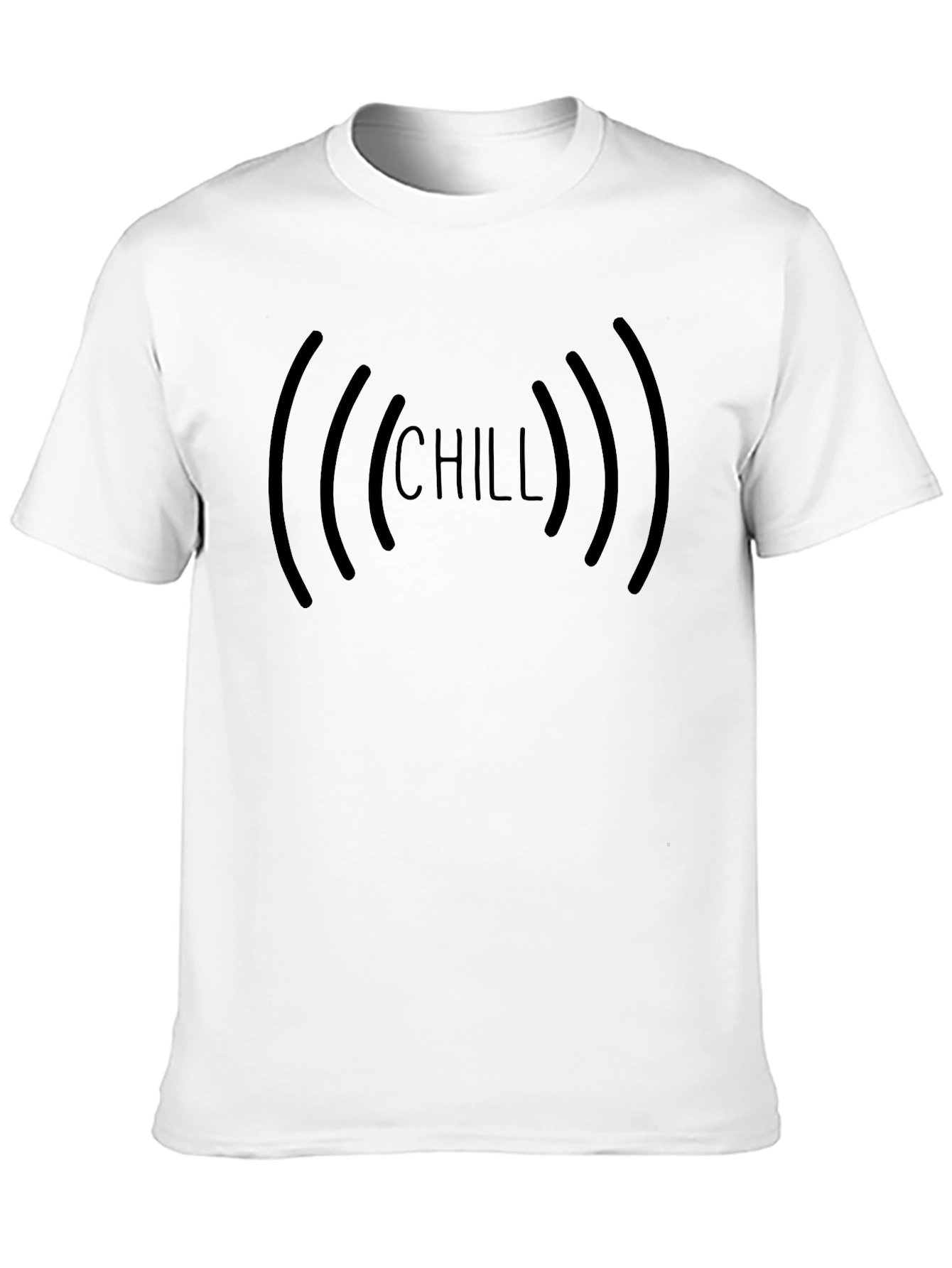 Black Chill Vibes Graphic Tee - Relaxed Style view 10