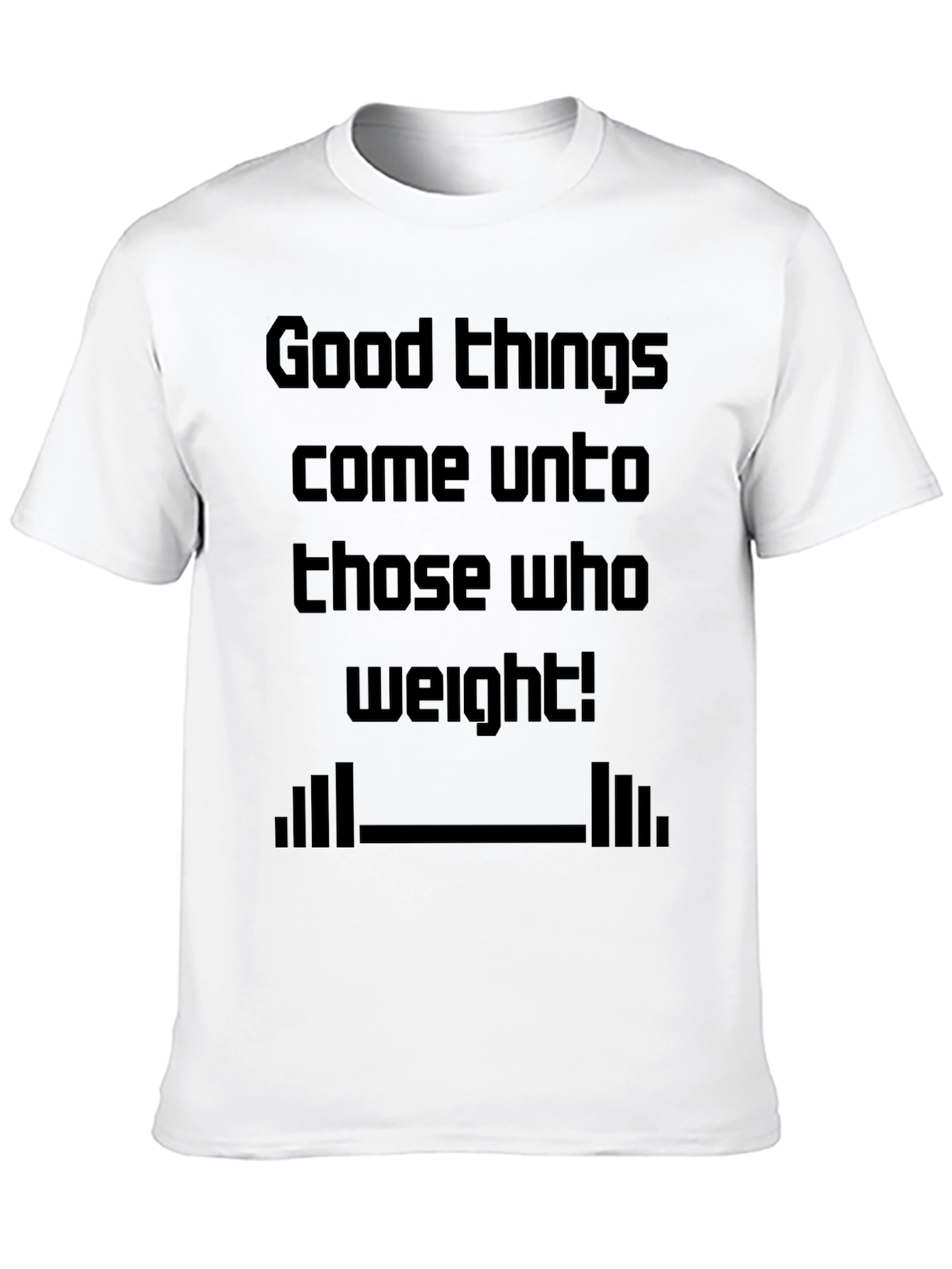 Black Good Things Weight Lifting Black T-Shirt view 10