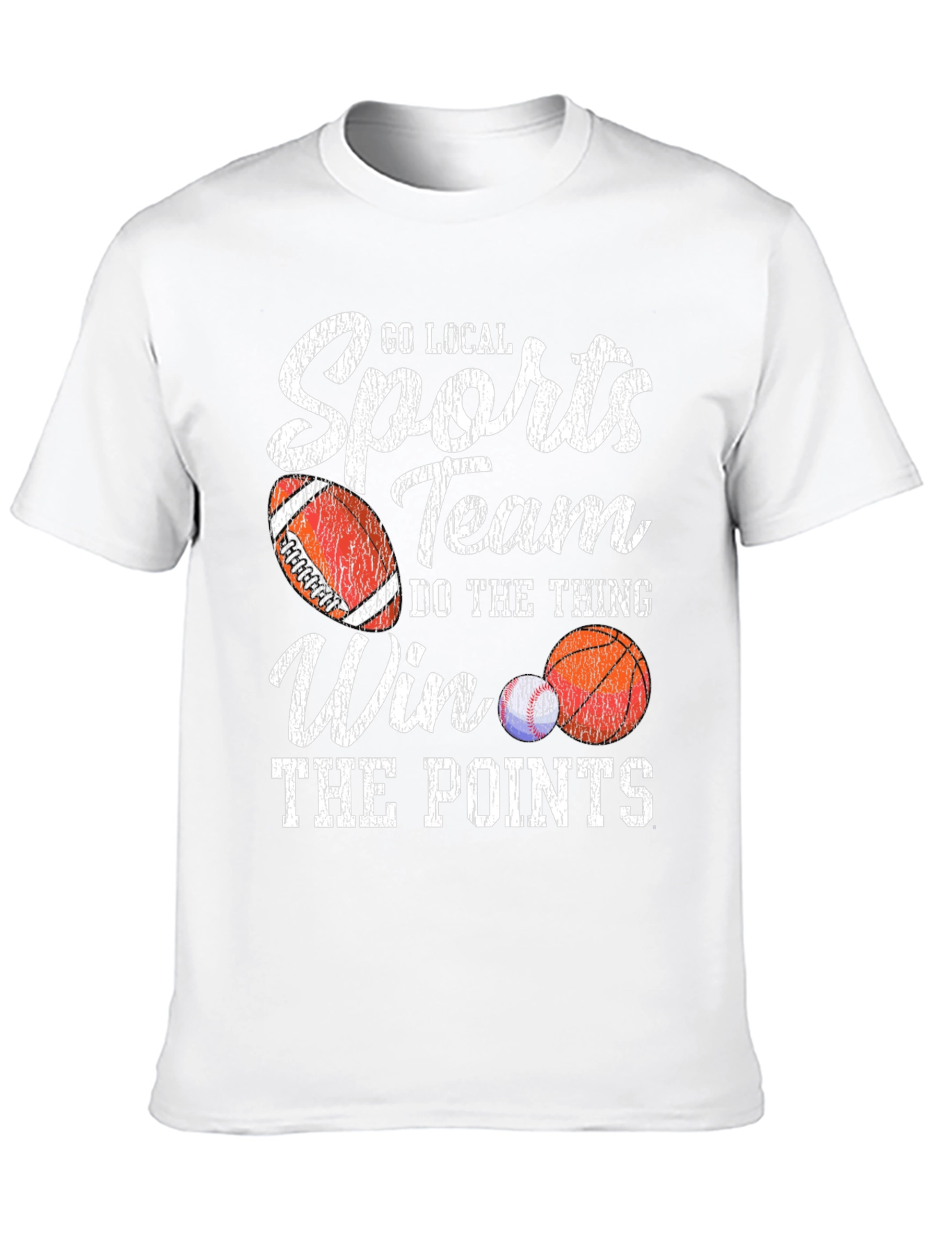 Black Go Local Sports Team T-Shirt view 10