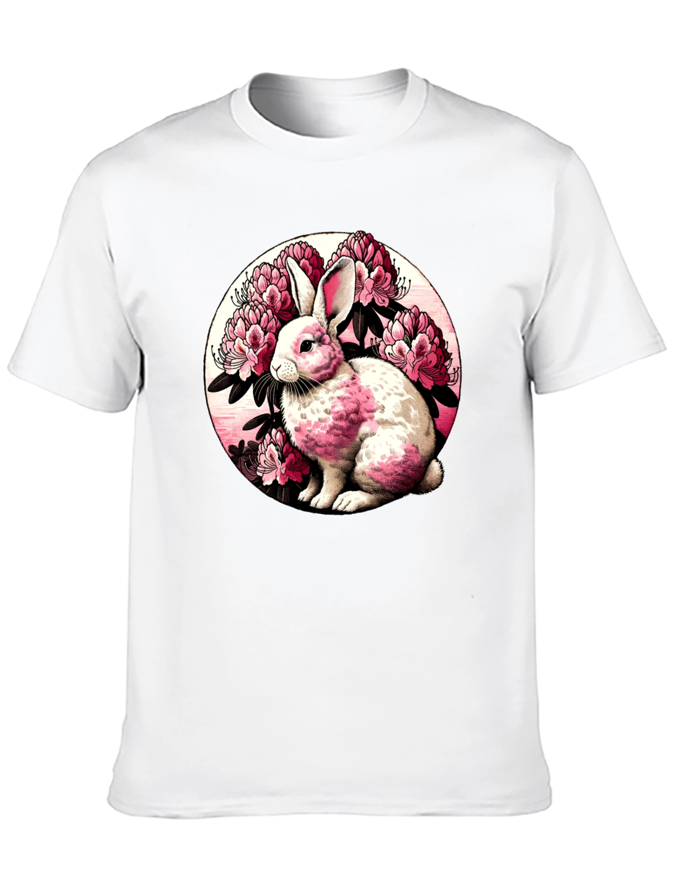 Black Rabbit Floral Graphic Tee view 10