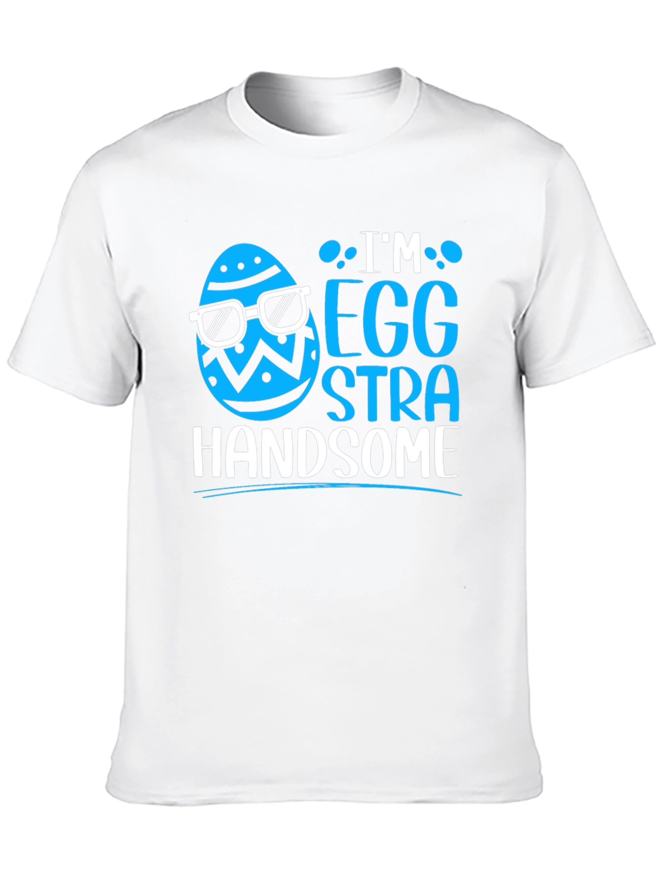 Camiseta Hombre "Egg-Stra Handsome" Pascua