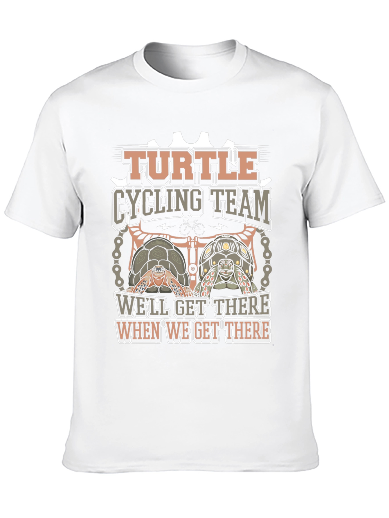 Black Turtle Cycling Team Black T-Shirt view 10