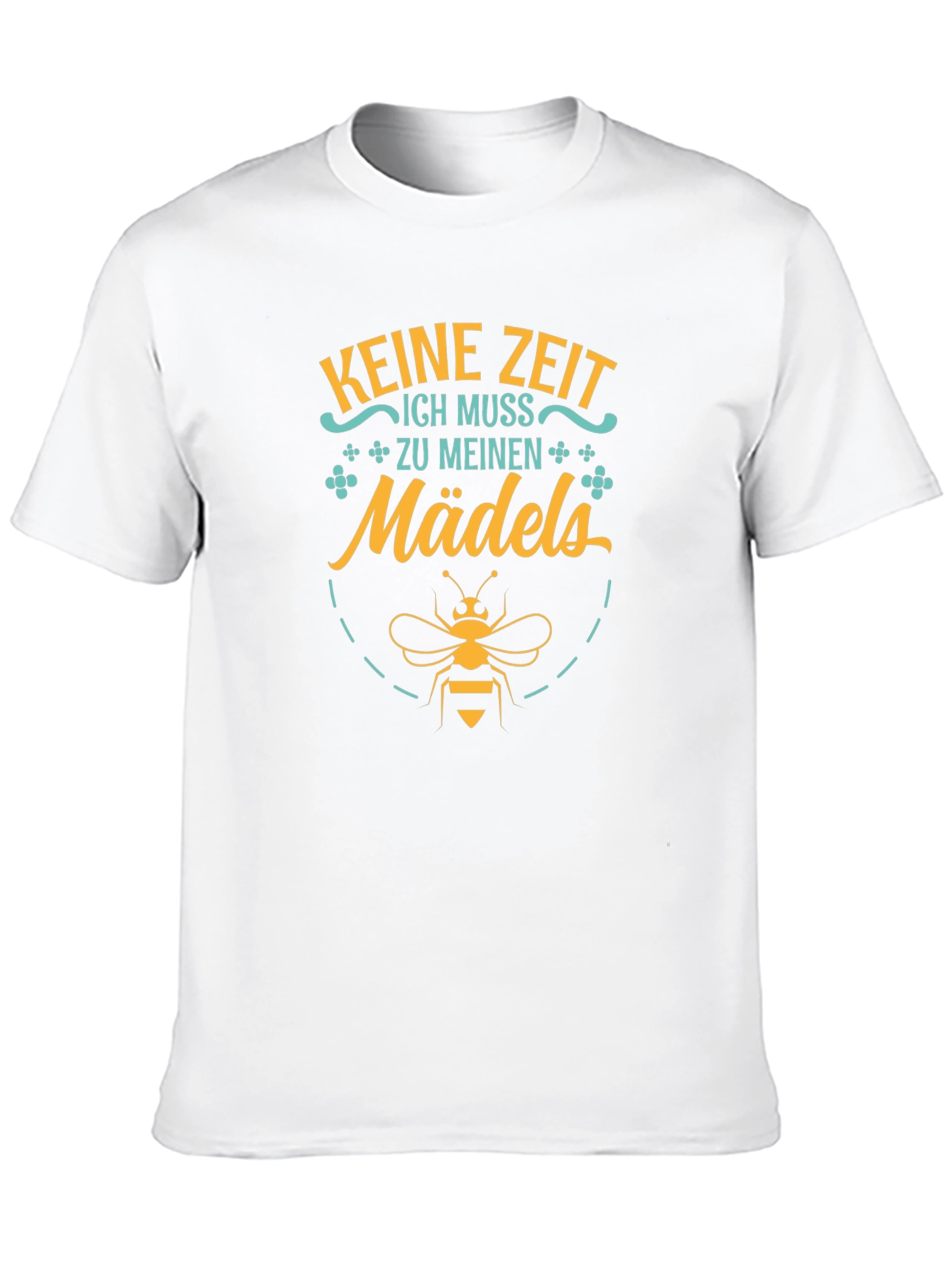 Black Funny Bee T-Shirt - Keine Zeit Ich Muss Zu Meinen Mädels view 10