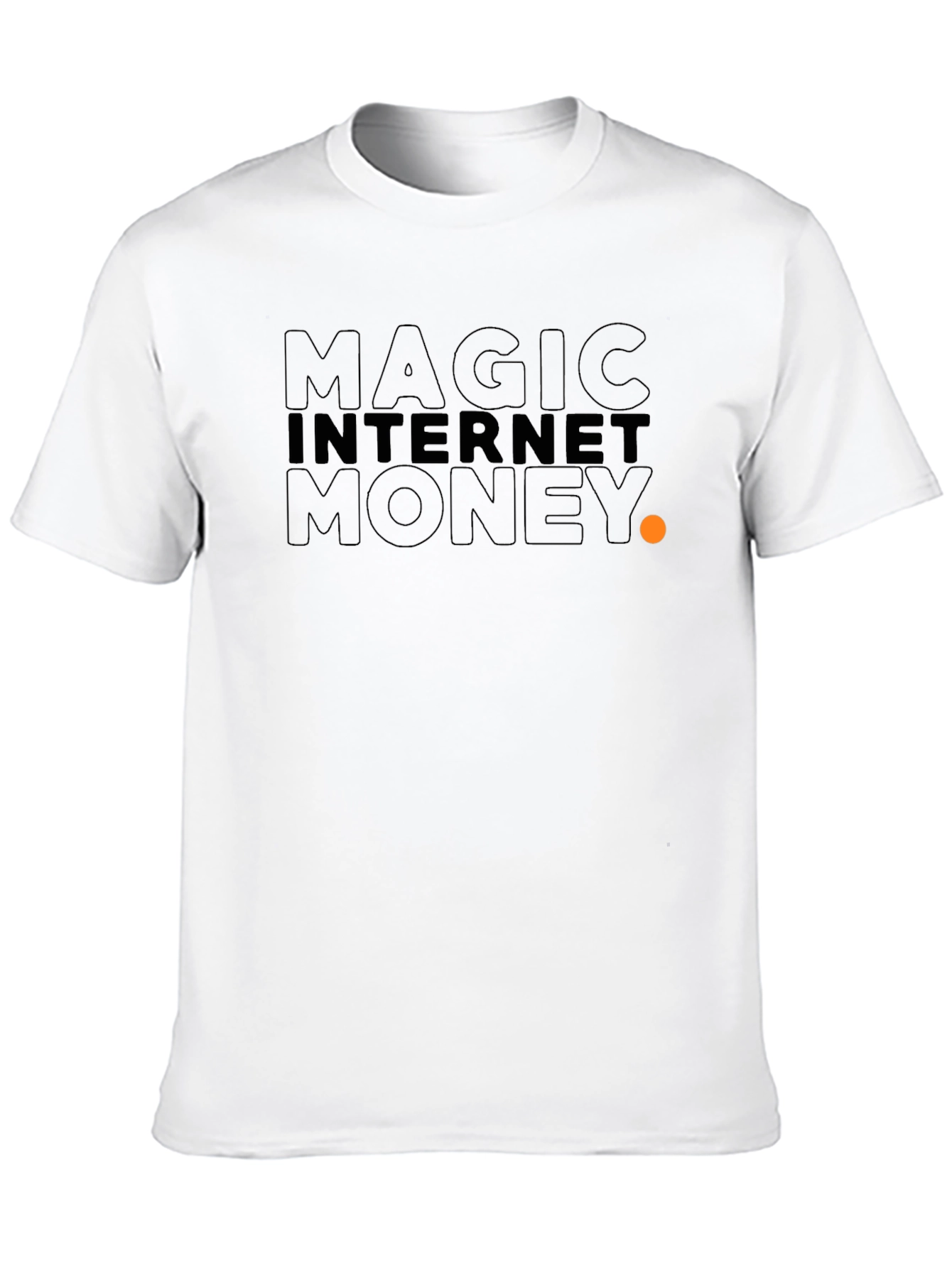 Black Magic Internet Money T-Shirt - Bitcoin Crypto Tee view 10