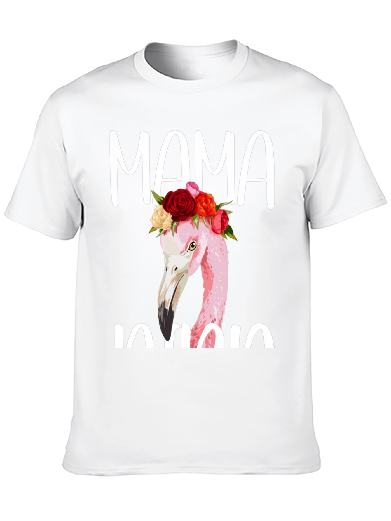 Black Mama Flamingo Graphic Tee view 10