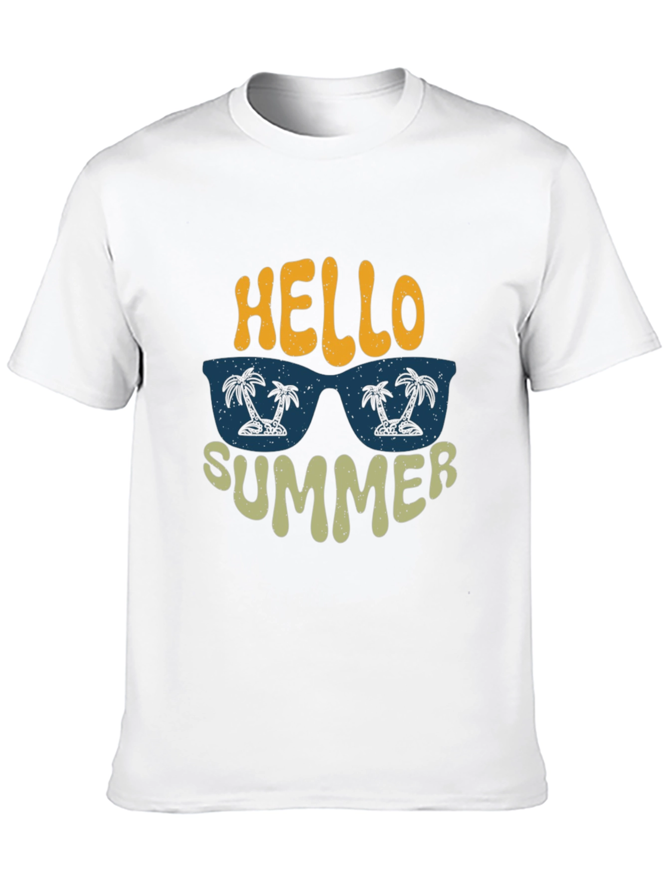 Black Hello Summer Graphic Tee view 10