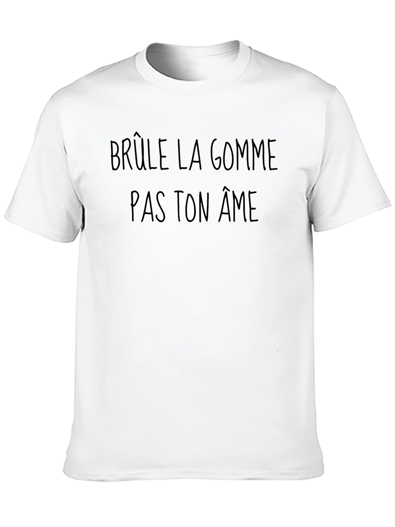 Black Black T-Shirt: Burn Rubber, Not Your Soul view 10