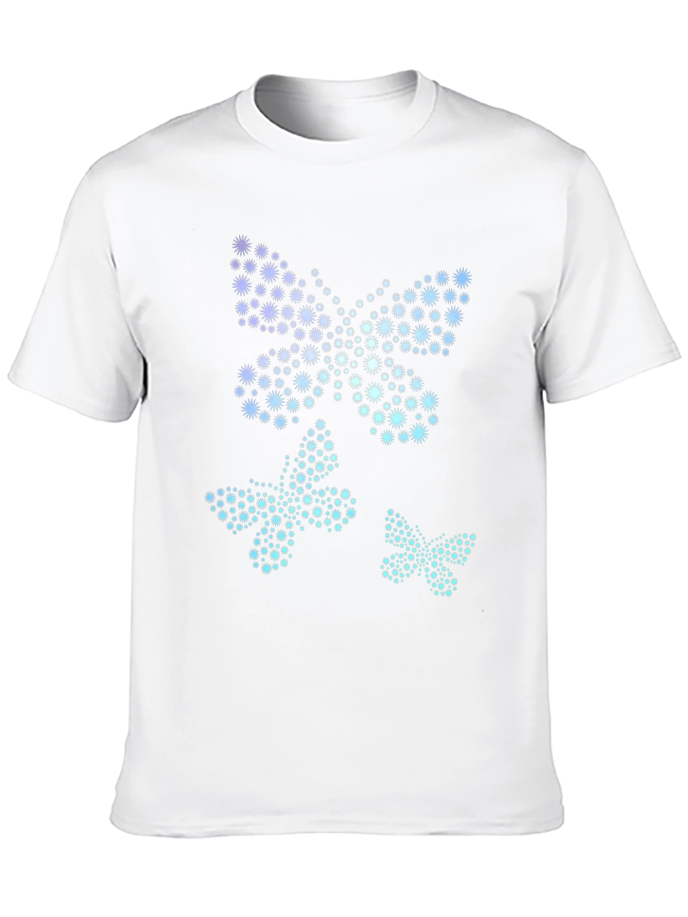 Black Starry Butterfly Graphic Tee - Black view 10