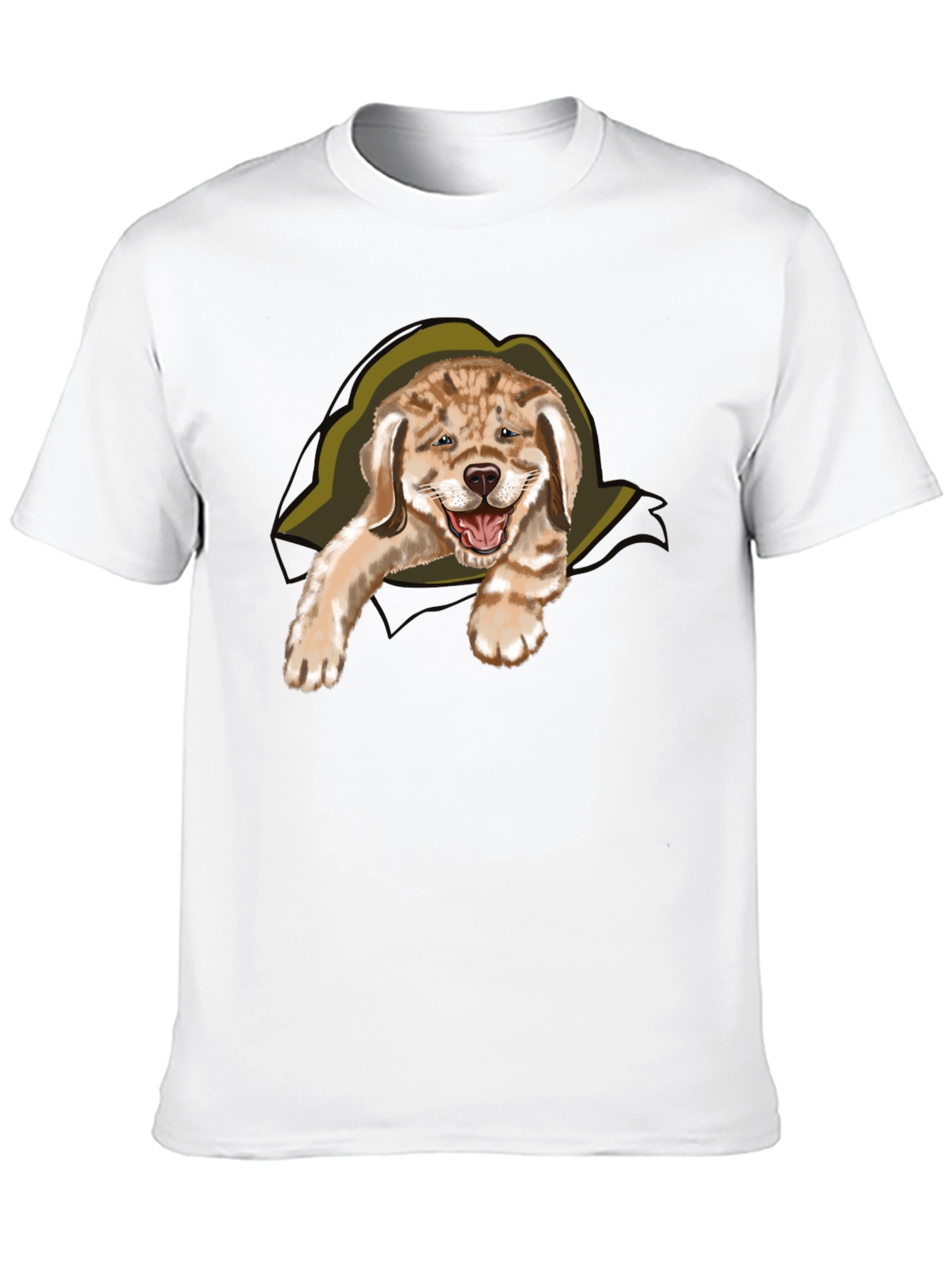 Black Dog Peek-a-Boo T-Shirt view 10