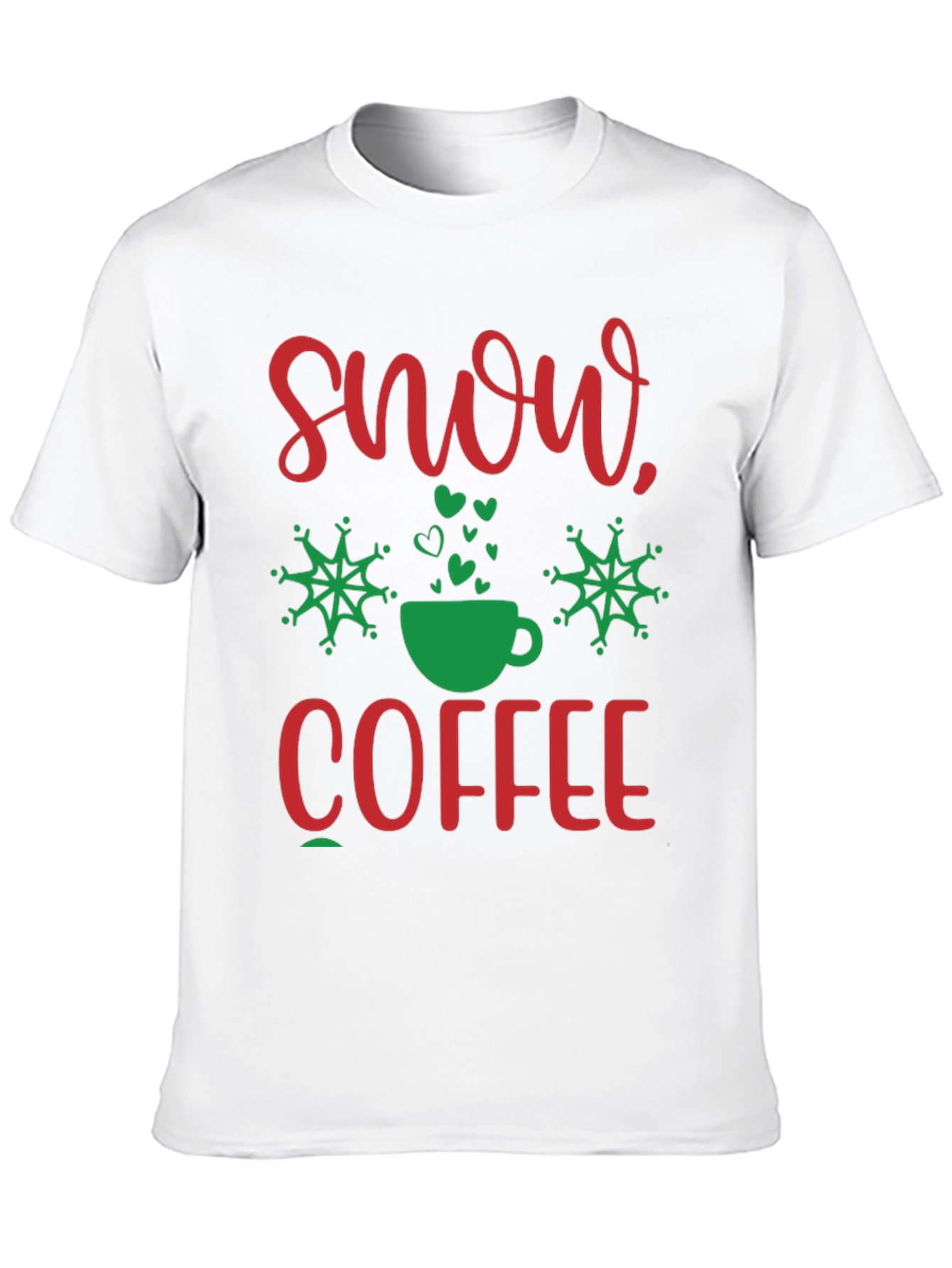 Black Snow Coffee Graphic Tee view 10